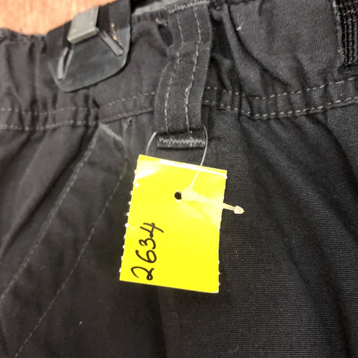 Japanese Brand Japan Black Multipocket Cargo Pants #2634 Size US 30 / EU 46 - 7 Thumbnail