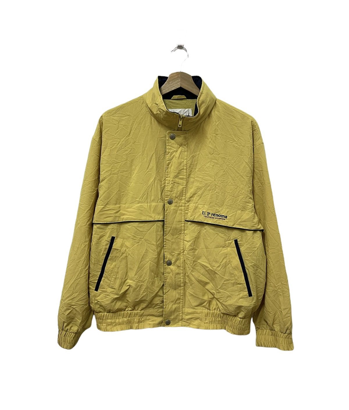 Renoma × Vintage Vintage Renoma Spell Out Embroidery Zipper Jacket Size US M / EU 48-50 / 2 - 1 Thumbnail