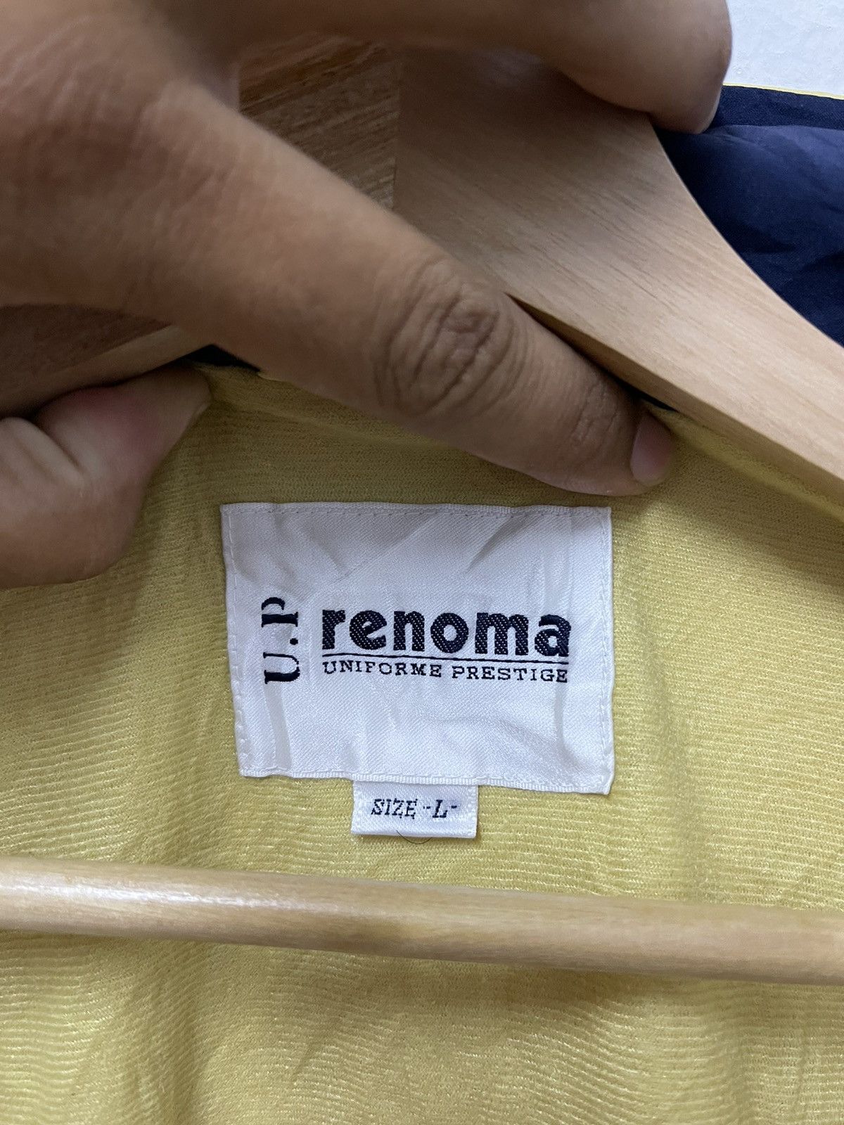 Renoma × Vintage Vintage Renoma Spell Out Embroidery Zipper Jacket Size US M / EU 48-50 / 2 - 9 Thumbnail