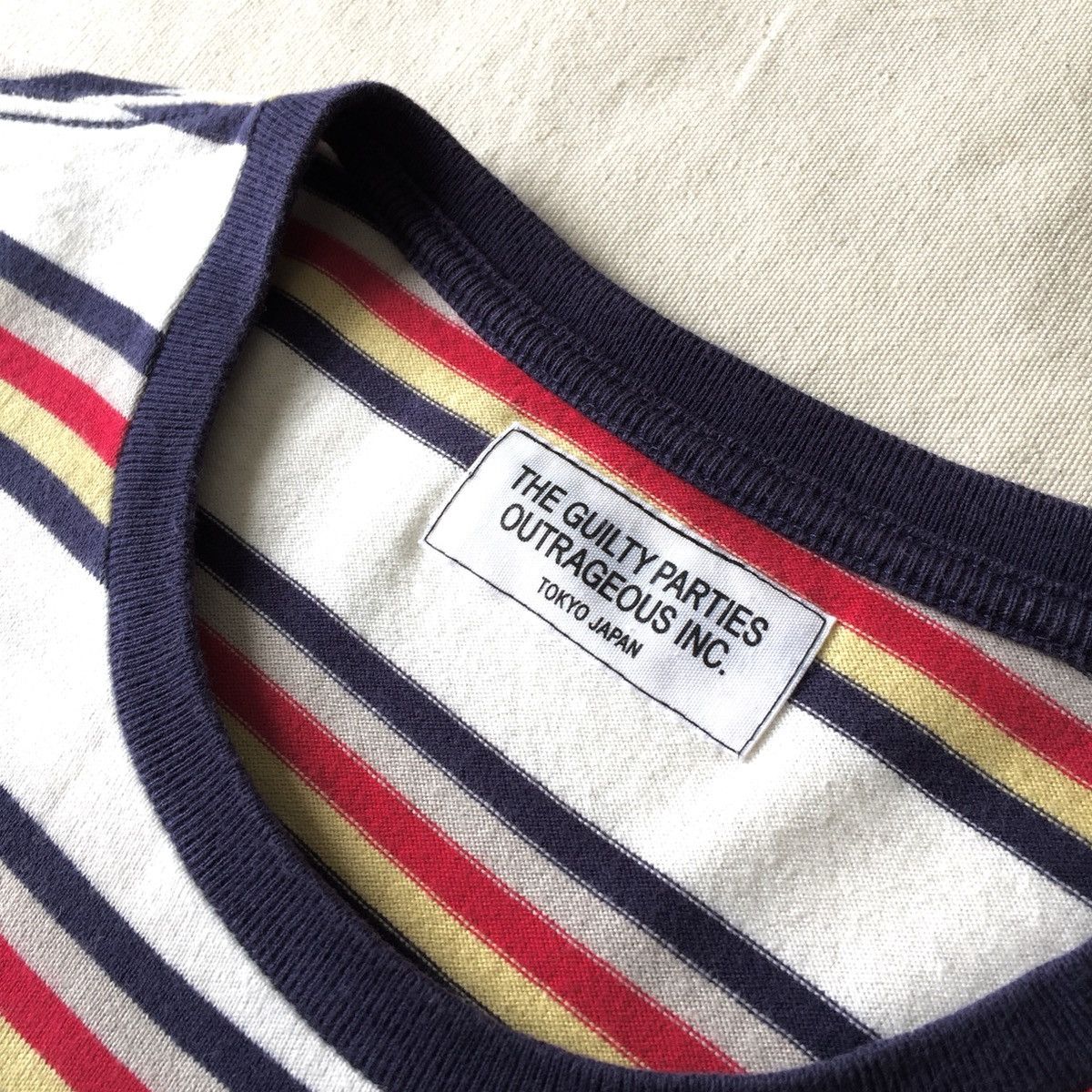 Wacko Maria Rare Wacko Maria Guilty Parties Raglan Tee Size US M / EU 48-50 / 2 - 4 Thumbnail