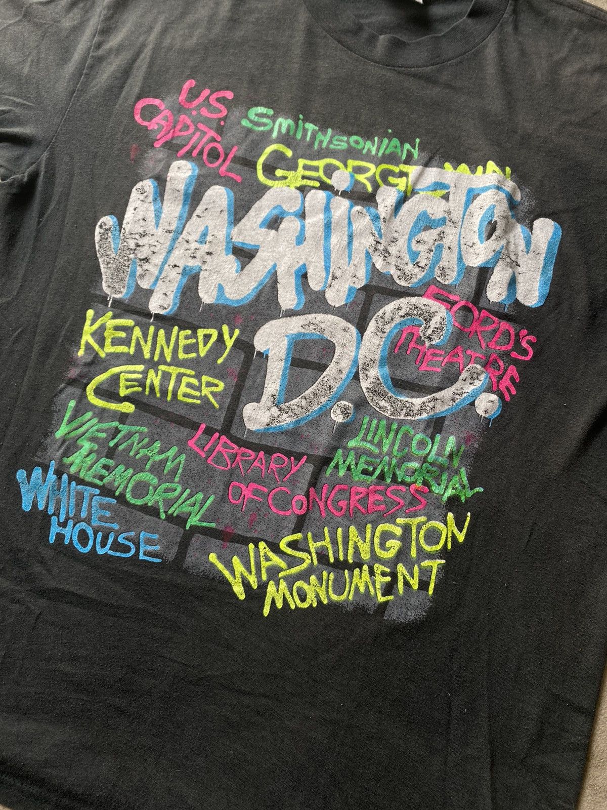 Vintage vintage spray paint washington DMV tee Size US L / EU 52-54 / 3 - 2 Thumbnail