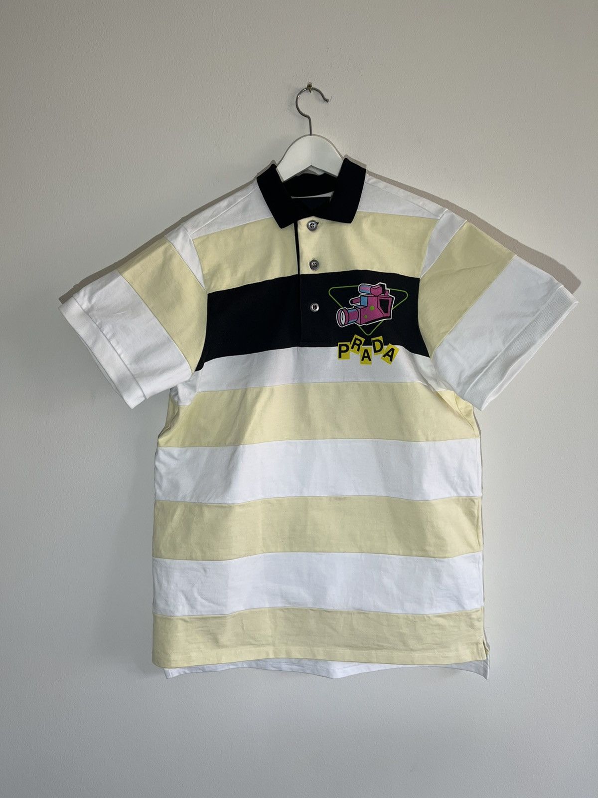 image of Prada - Oversized Polo, Men's (Size Small)