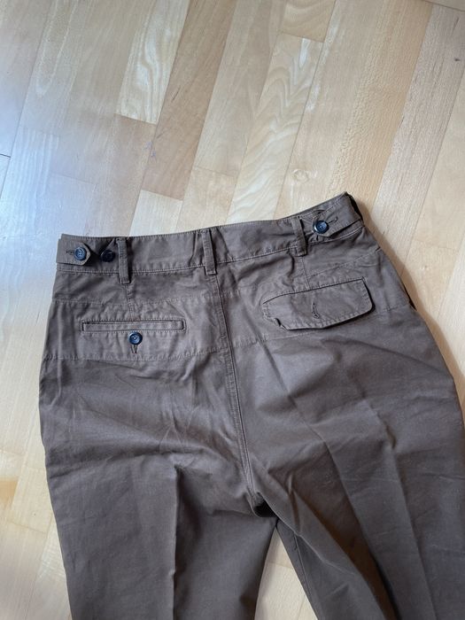 Drakes Brown Cotton Games Trouser | Grailed