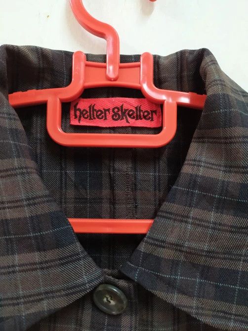 Flannel × Japanese Brand × Seditionaries HELTER SKELTER TRENCH COAT FLANNEL/CHECKED PLAID Size US M / EU 48-50 / 2 - 4 Thumbnail