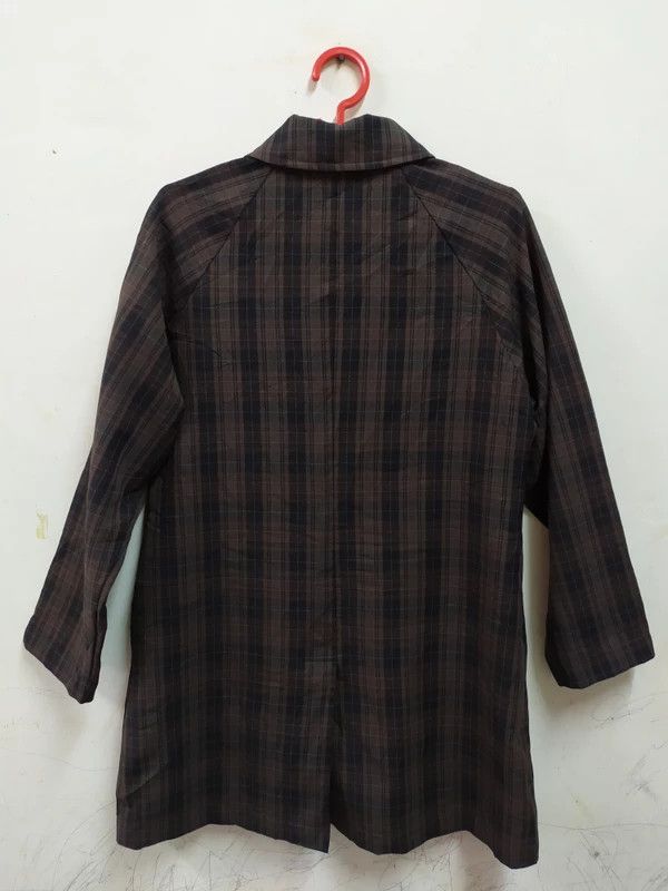 Flannel × Japanese Brand × Seditionaries HELTER SKELTER TRENCH COAT FLANNEL/CHECKED PLAID Size US M / EU 48-50 / 2 - 2 Thumbnail