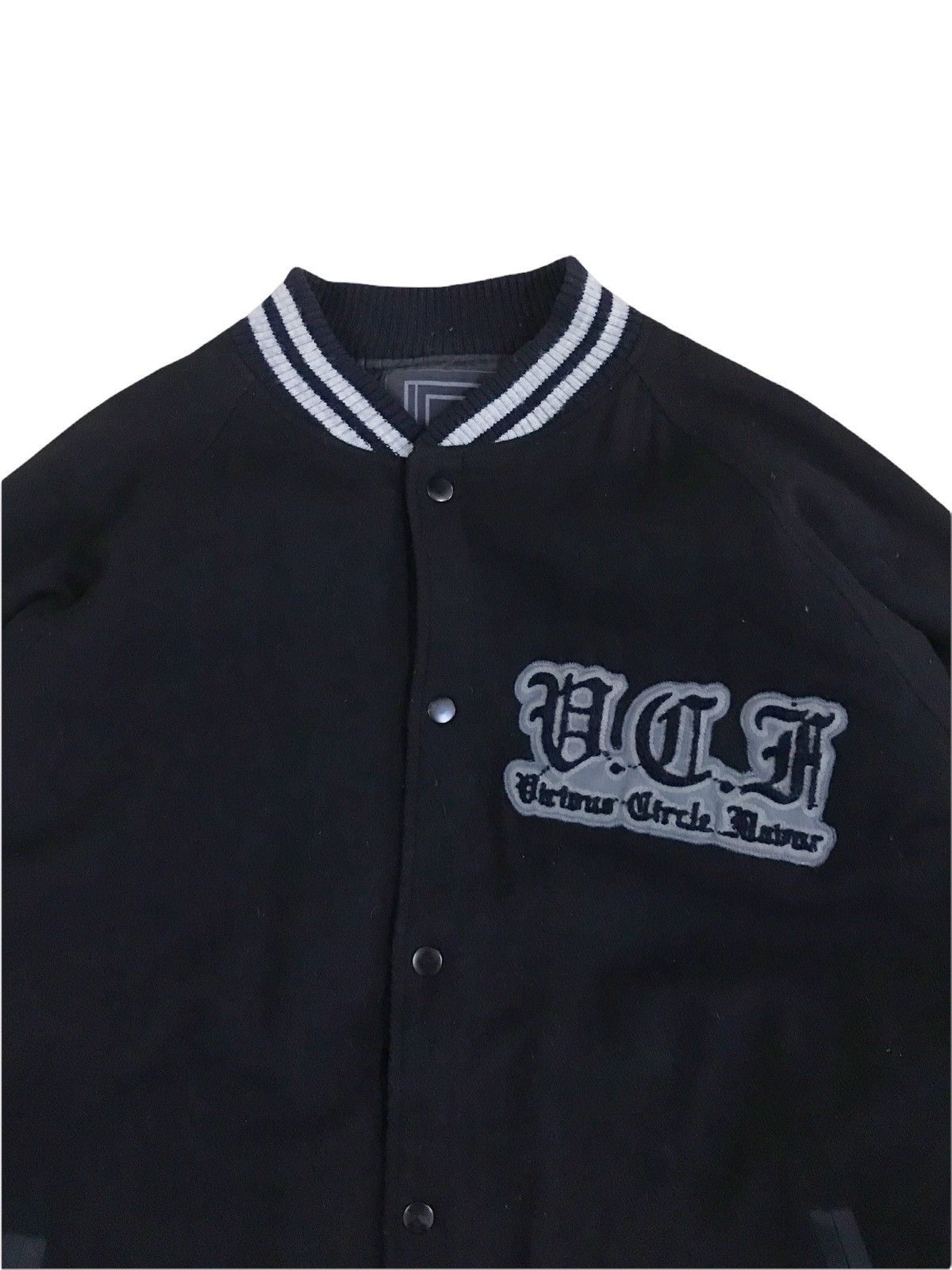 Other Vicious Circle Flavor 1th Anniversary Wool Black Jacket Size US L / EU 52-54 / 3 - 3 Thumbnail
