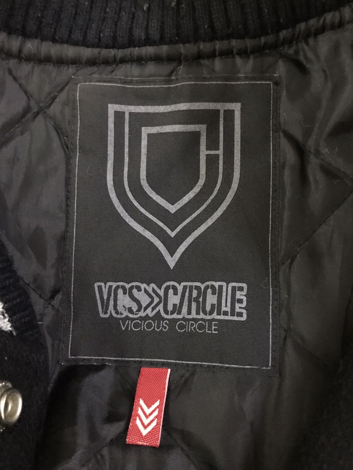 Other Vicious Circle Flavor 1th Anniversary Wool Black Jacket Size US L / EU 52-54 / 3 - 5 Thumbnail