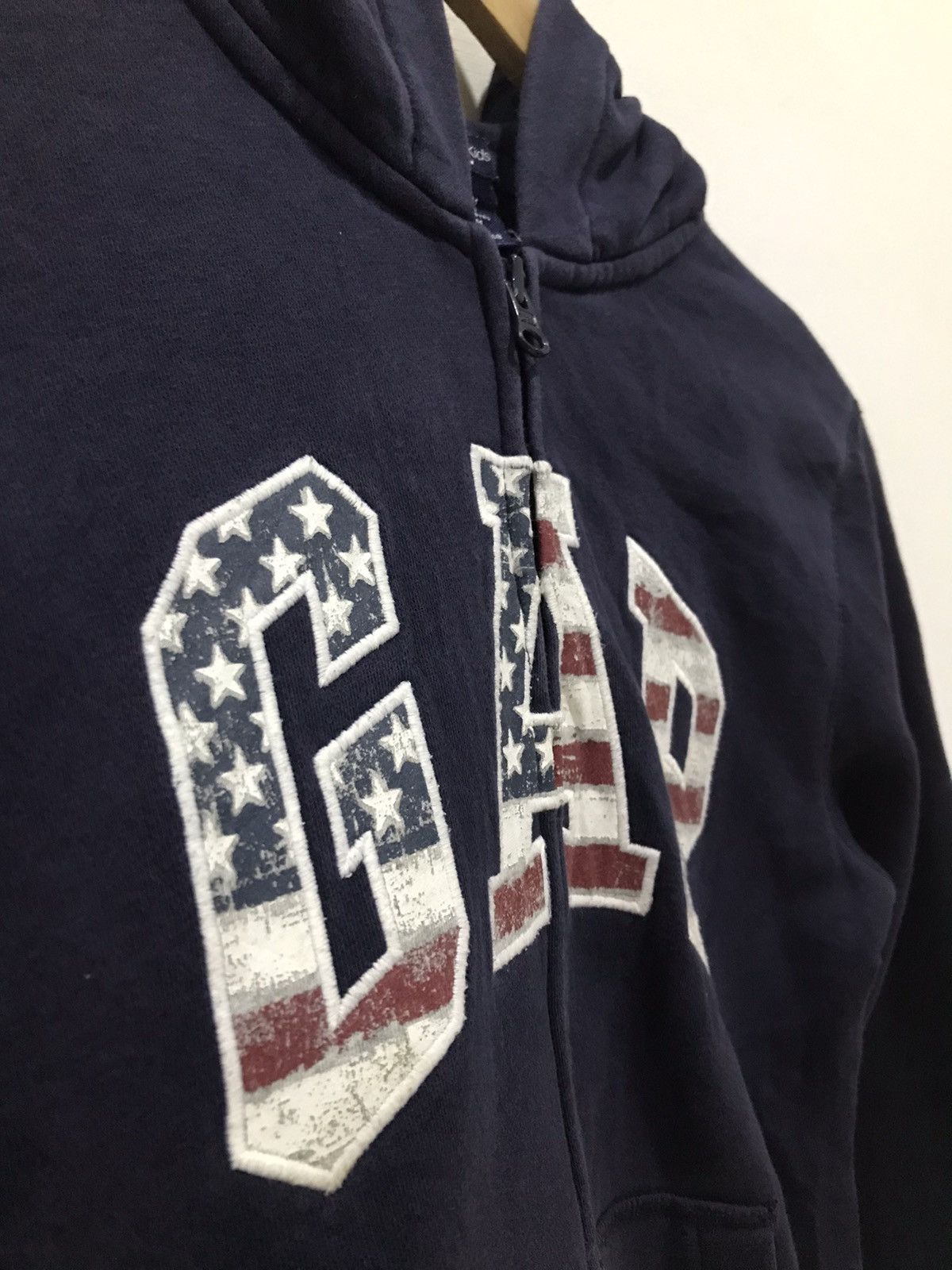 Gap GAP Kids Zipper Hoodie Sweatshirt American flag Size US M / EU 48-50 / 2 - 6 Thumbnail