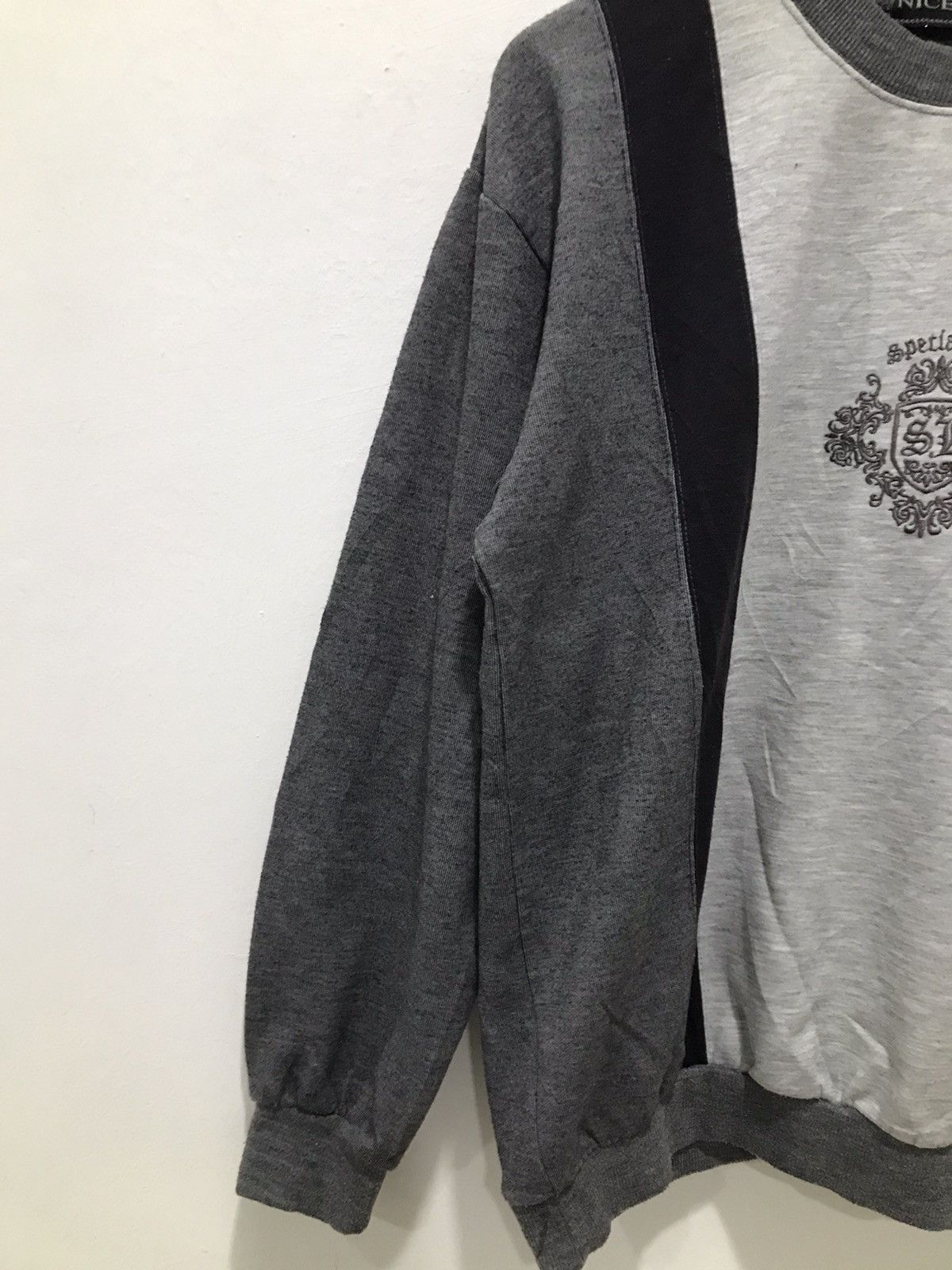 Japanese Brand Niceed chest Embroidery 3tones color Sweatshirt Size US M / EU 48-50 / 2 - 5 Thumbnail