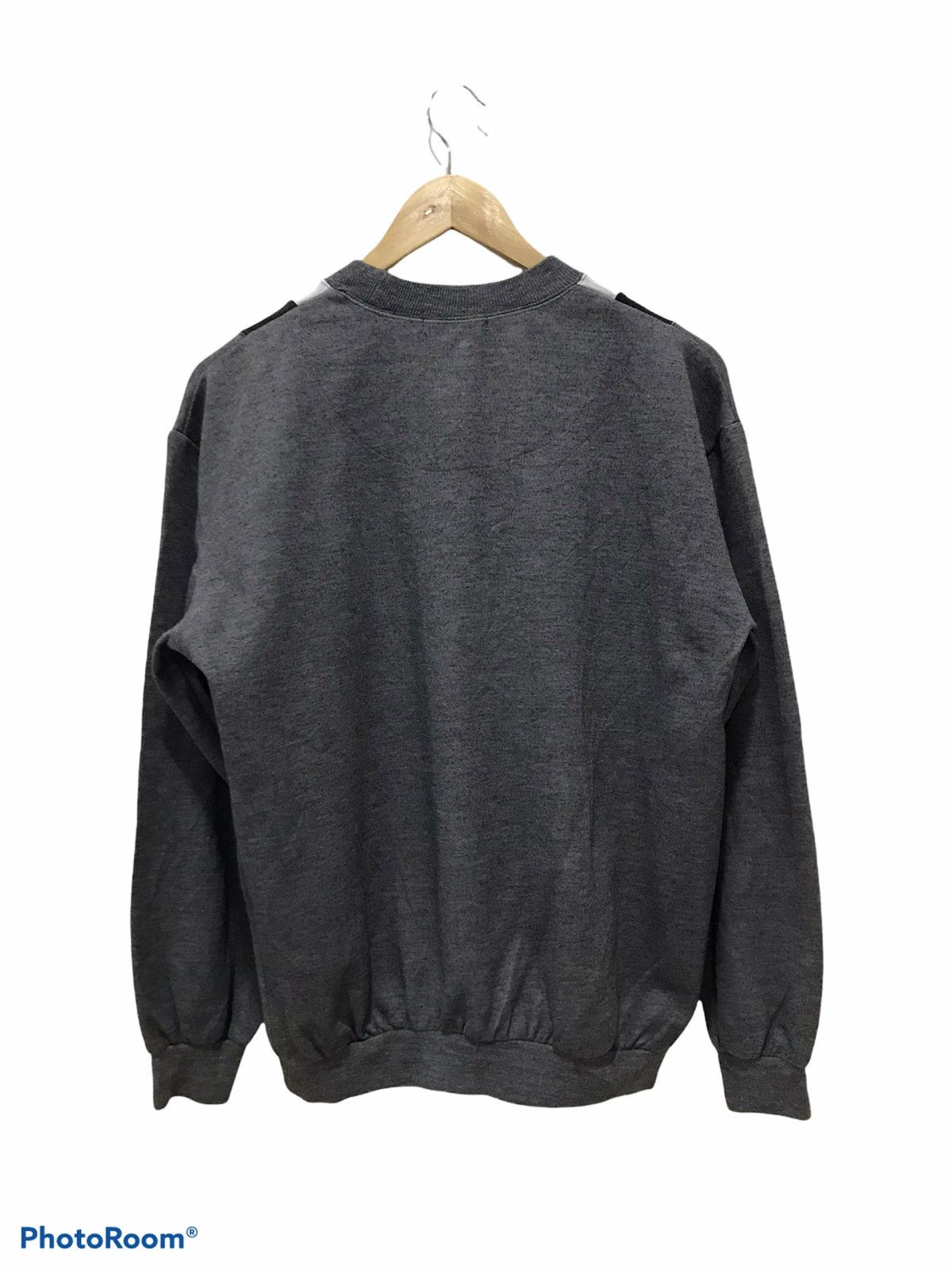 Japanese Brand Niceed chest Embroidery 3tones color Sweatshirt Size US M / EU 48-50 / 2 - 2 Thumbnail