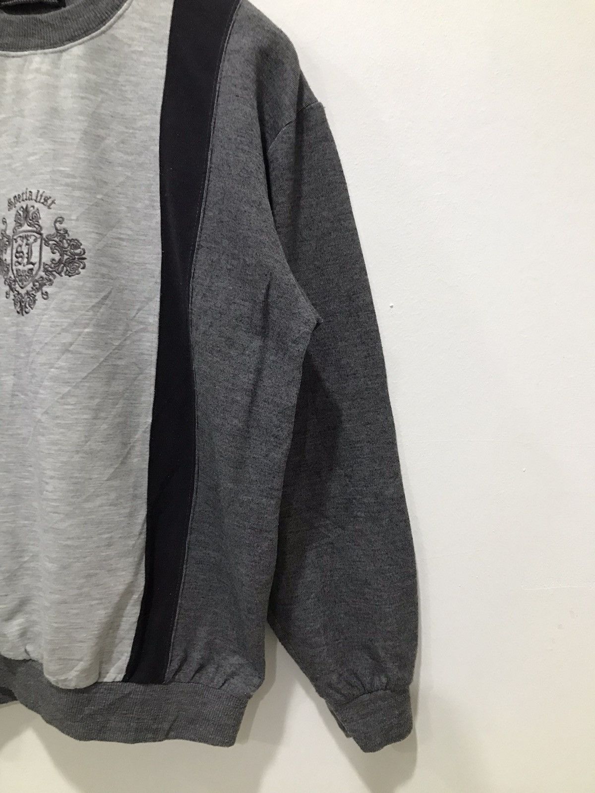 Japanese Brand Niceed chest Embroidery 3tones color Sweatshirt Size US M / EU 48-50 / 2 - 4 Thumbnail