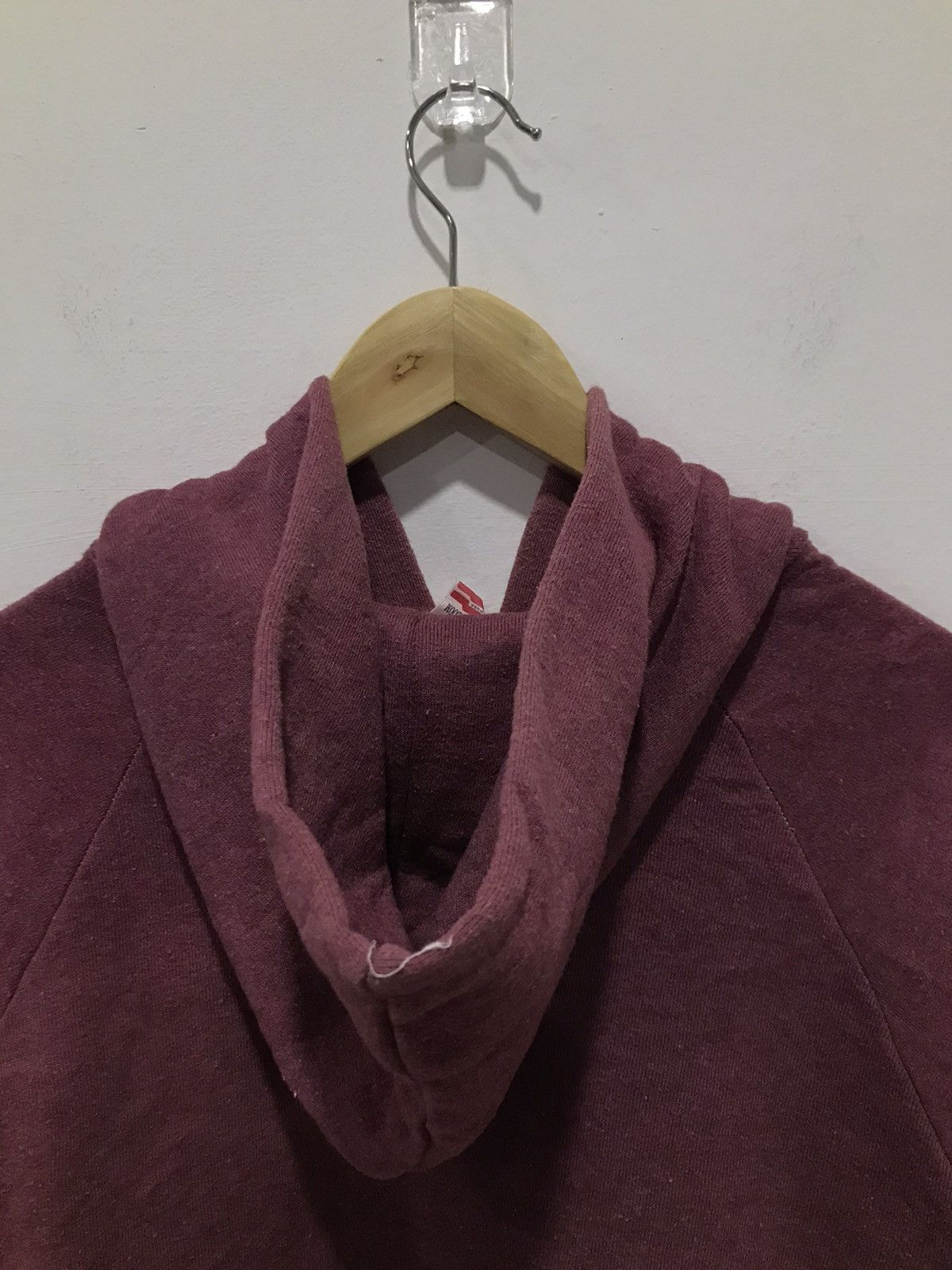 Fruit Of The Loom Vtg Alamo maroon hooded sweatshirt Size US M / EU 48-50 / 2 - 7 Thumbnail