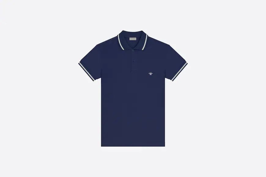 POLO SHIRT WITH BEE EMBROIDERY