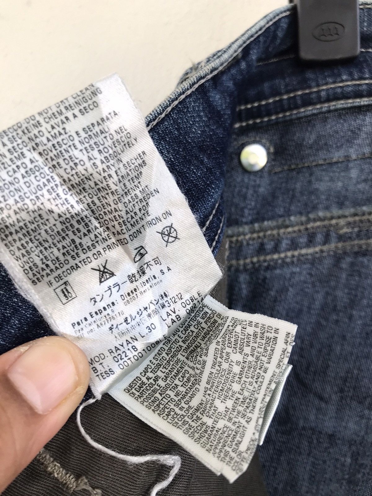 Diesel Diesel Rayan faded denim Regular Fit jeans Size US 32 / EU 48 - 24 Thumbnail