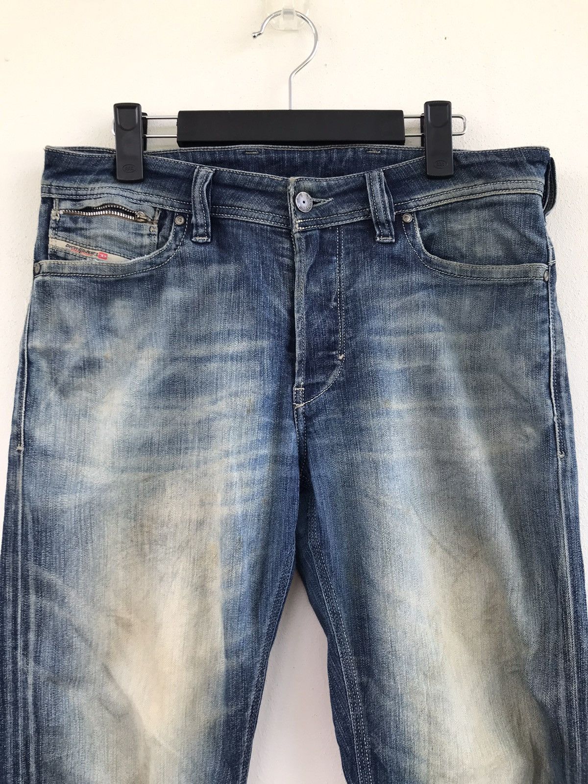 Diesel Diesel Rayan faded denim Regular Fit jeans Size US 32 / EU 48 - 3 Thumbnail