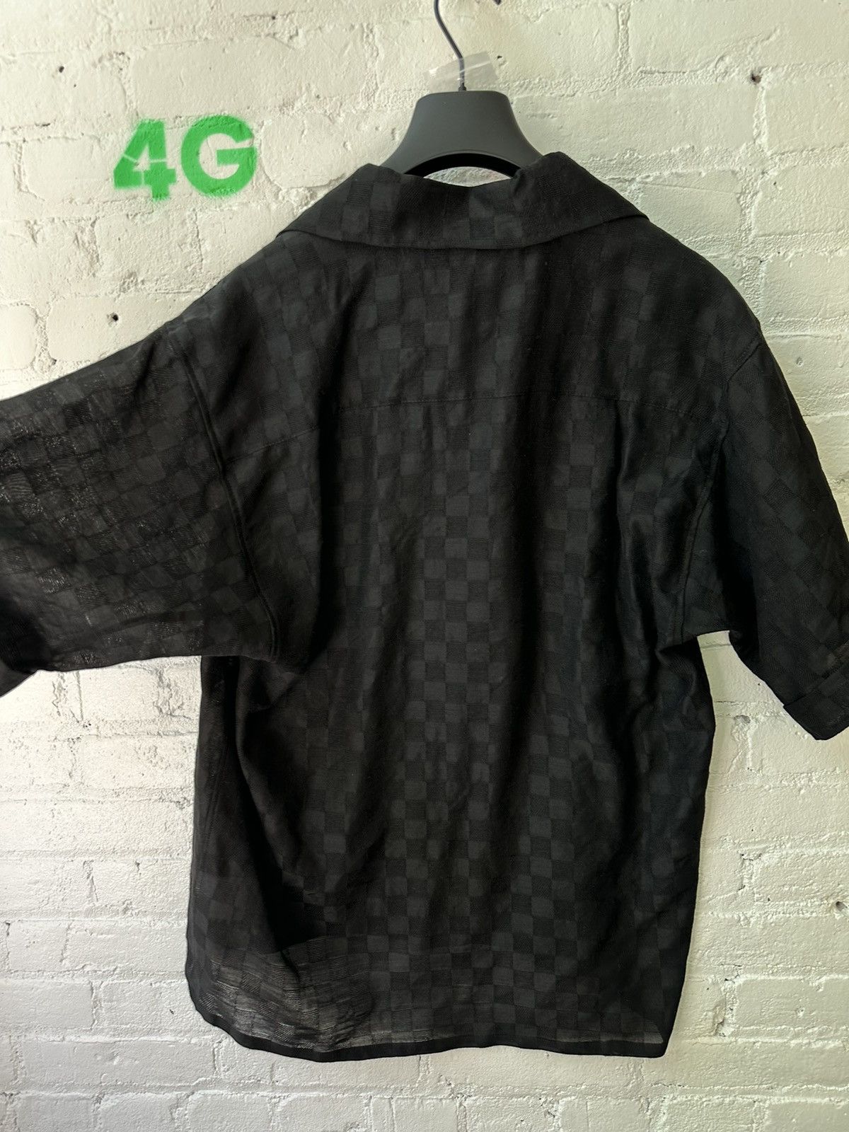 Enfants Riches Deprimes ERD BLACK SILK CHECKERED SUMMER VACATION SHIRT 4Gseller Size US XL / EU 56 / 4 - 10 Thumbnail