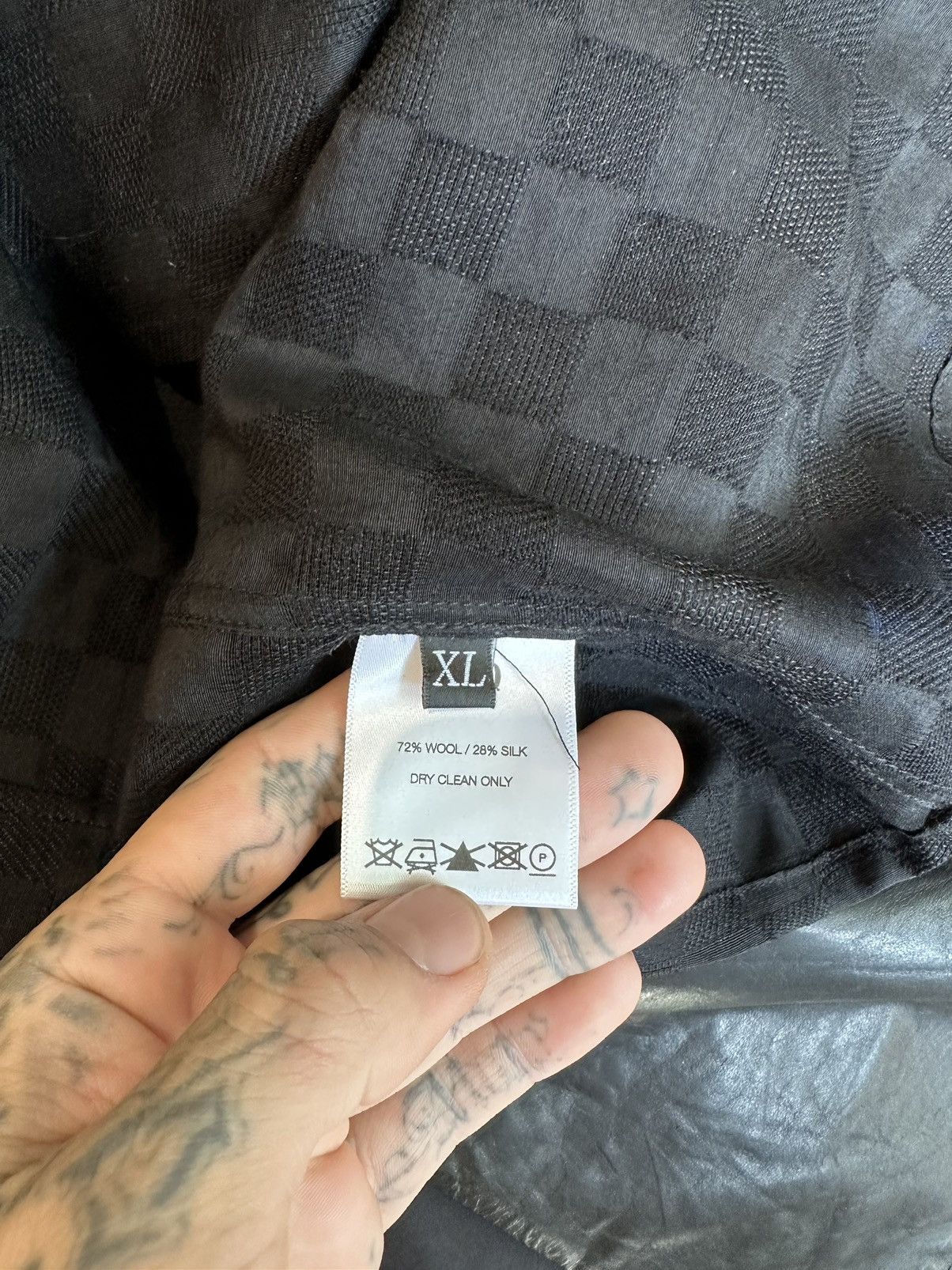 Enfants Riches Deprimes ERD BLACK SILK CHECKERED SUMMER VACATION SHIRT 4Gseller Size US XL / EU 56 / 4 - 11 Thumbnail