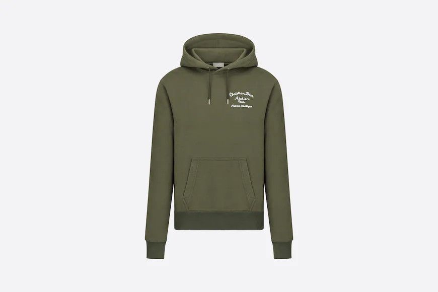 Dior CHRISTIAN DIOR ATELIER HOODED SWEATSHIRT | Grailed
