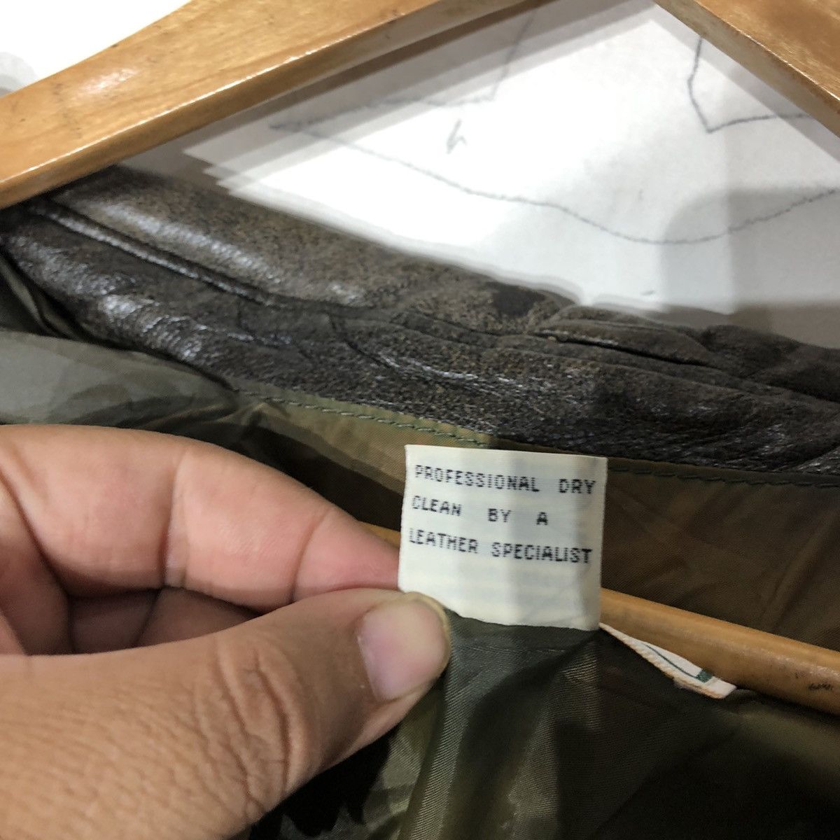 Japanese Brand VINTAGE 80's L.L.BEAN LEATHER JACKET BOMBER JACKET Size US S / EU 44-46 / 1 - 15 Thumbnail
