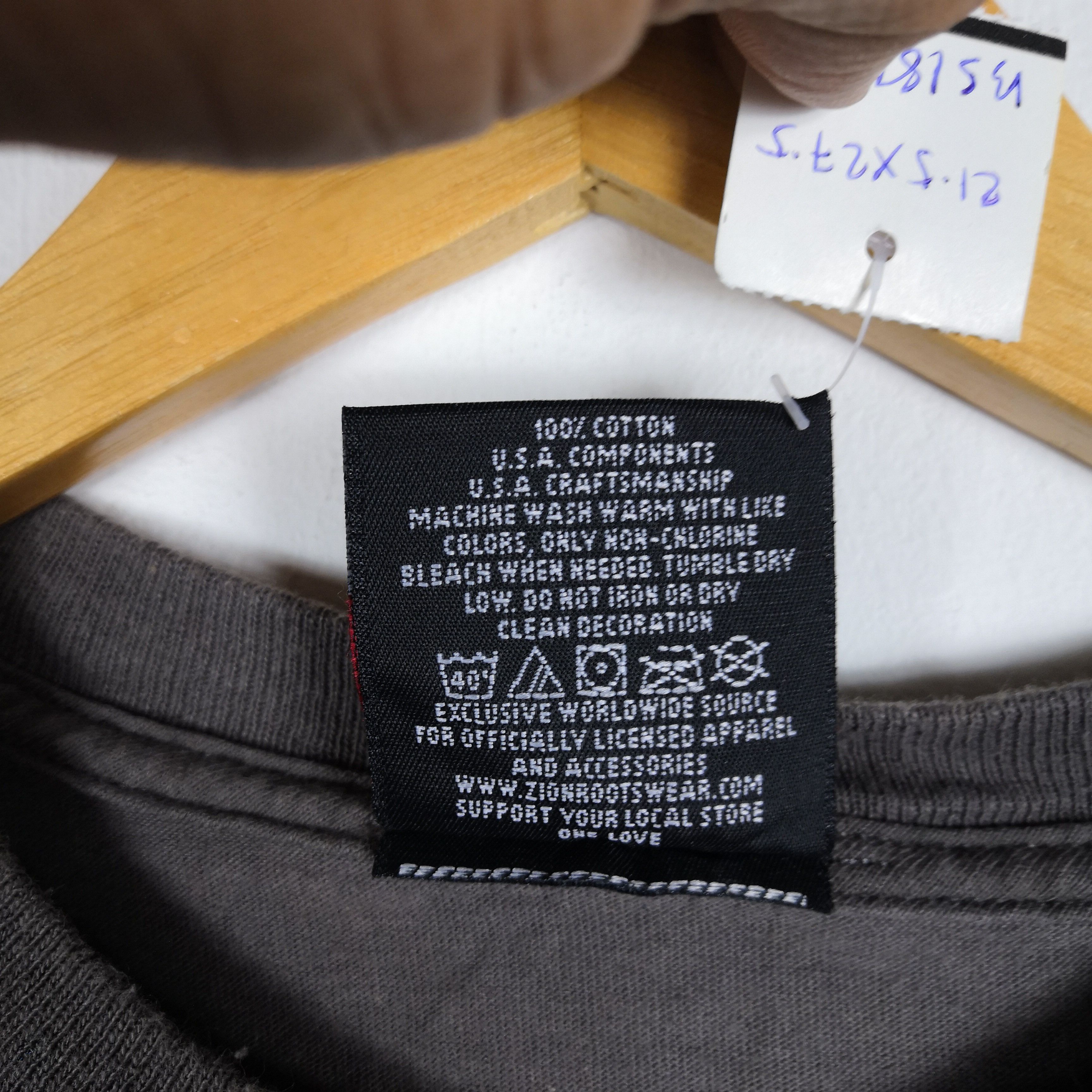 Bob Marley × Vintage Vintage Bob Marley T Shirt Jamaican Reggae Exodus Tee Size US L / EU 52-54 / 3 - 7 Thumbnail