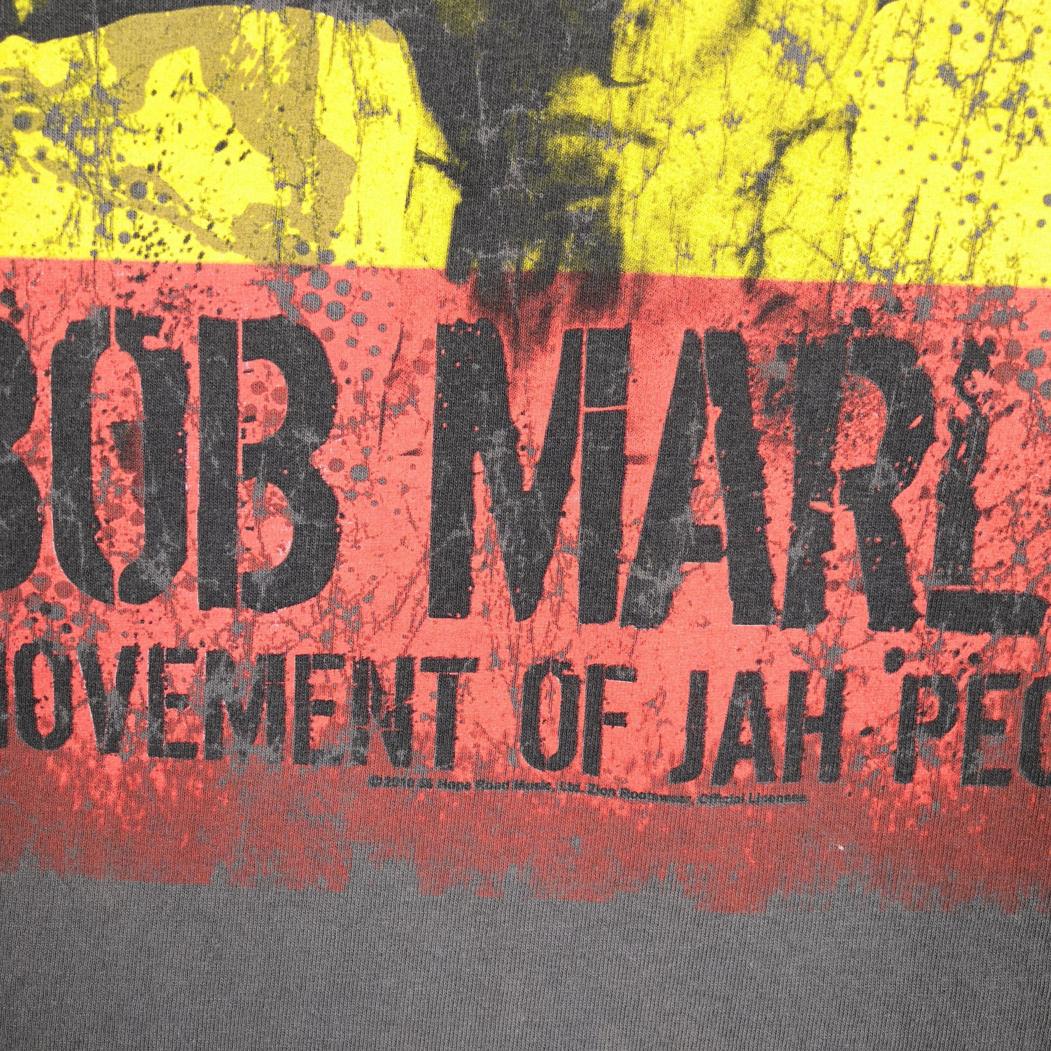 Bob Marley × Vintage Vintage Bob Marley T Shirt Jamaican Reggae Exodus Tee Size US L / EU 52-54 / 3 - 5 Thumbnail