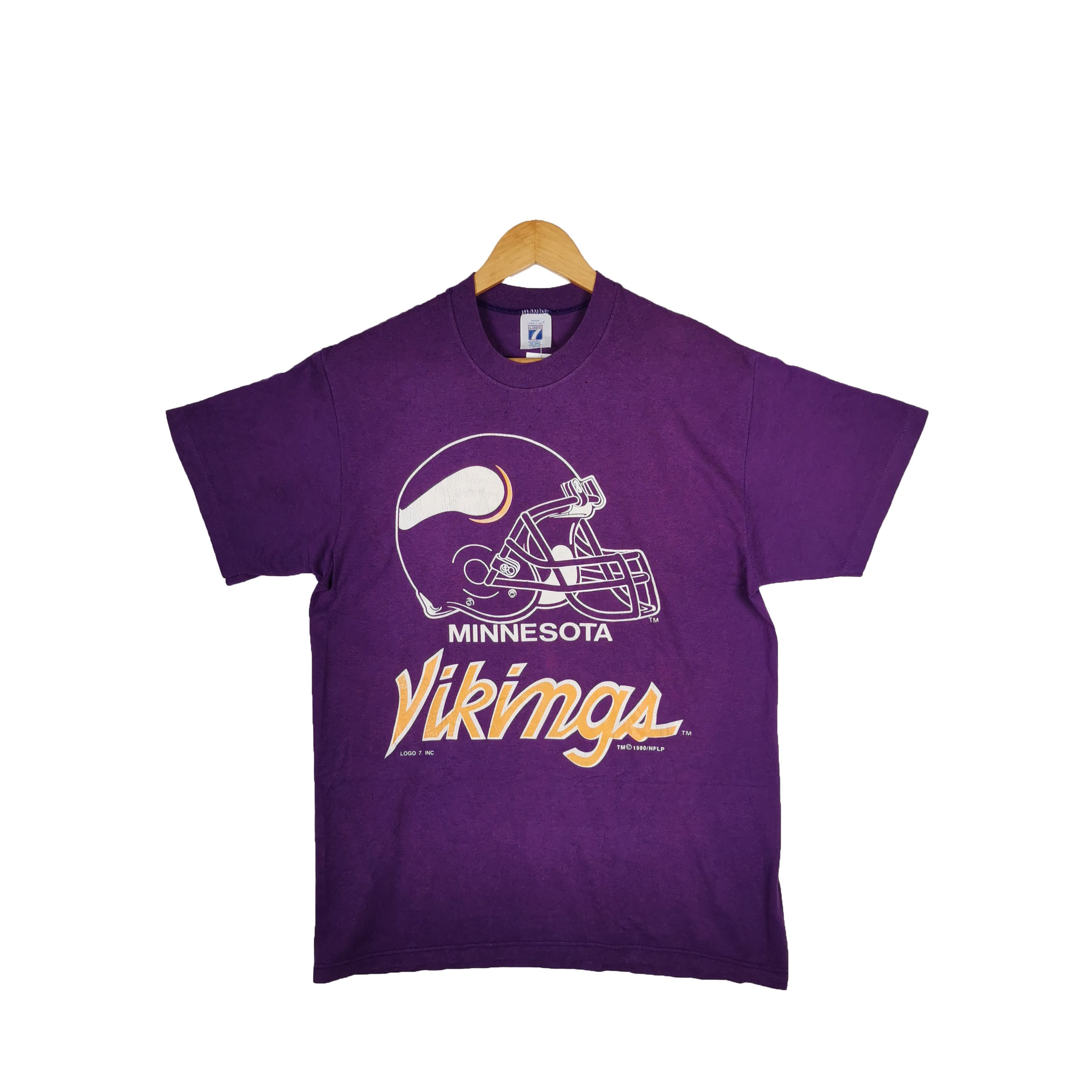 Logo 7 Vintage Minnesota Vikings T Shirt NFLP Sportswear Tees Size US M / EU 48-50 / 2 - 1 Thumbnail