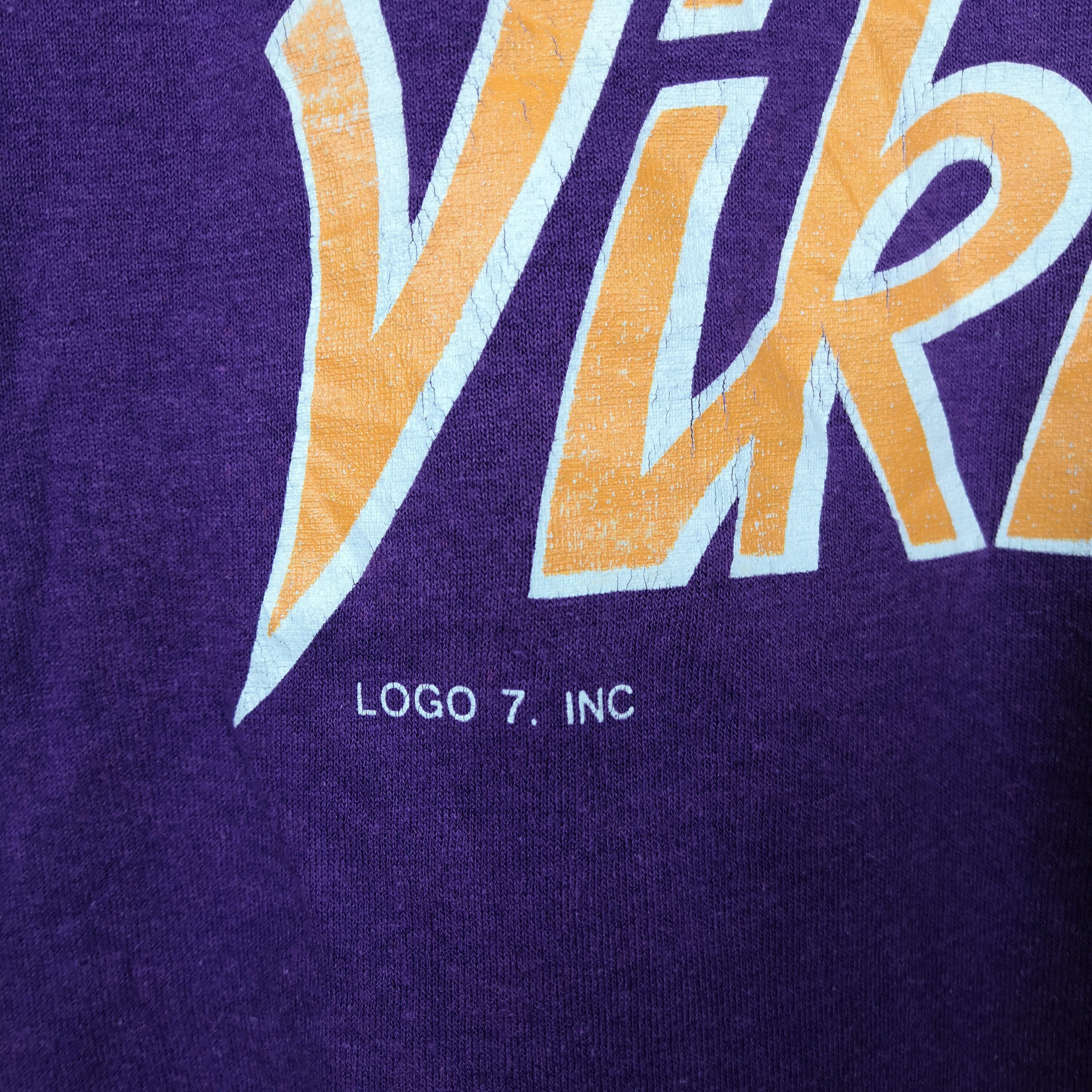 Logo 7 Vintage Minnesota Vikings T Shirt NFLP Sportswear Tees Size US M / EU 48-50 / 2 - 4 Thumbnail