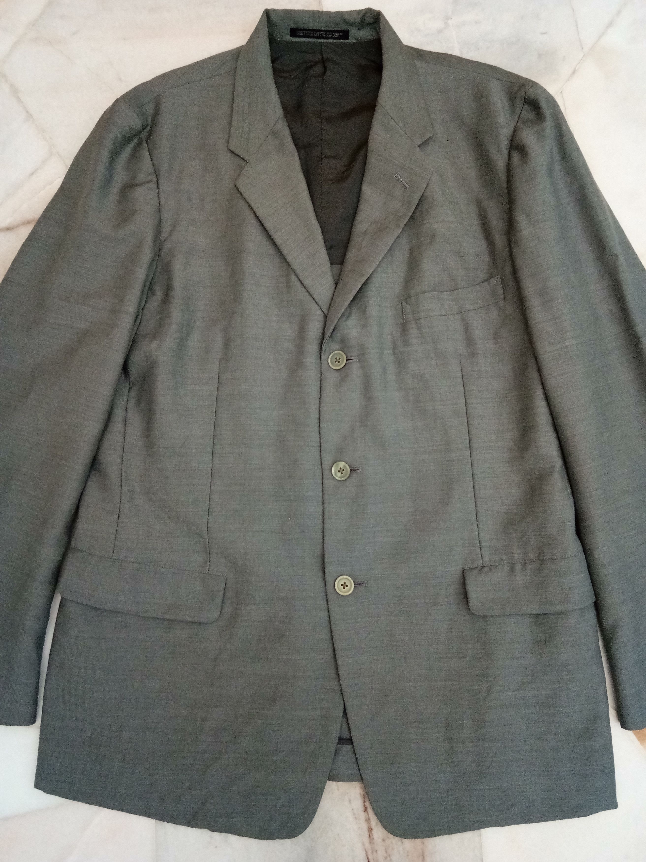 Yohji Yamamoto Yohji Yamamoto Pour Homme blazer sport jacket sz 3 Size 40L - 12 Thumbnail