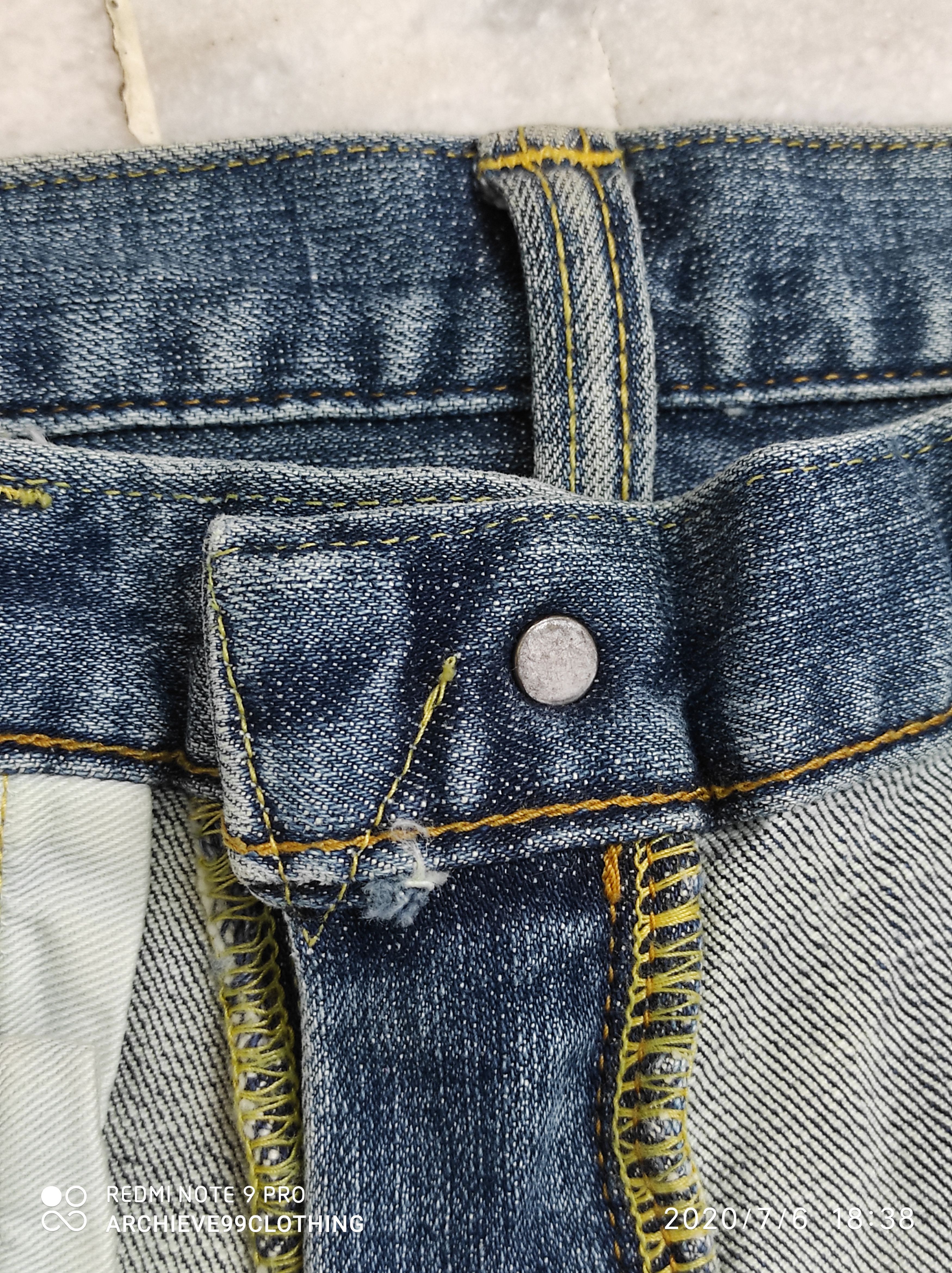 Alchemist Alchemist By Fab Four Skull Leather patch jeans Size US 31 - 7 Thumbnail