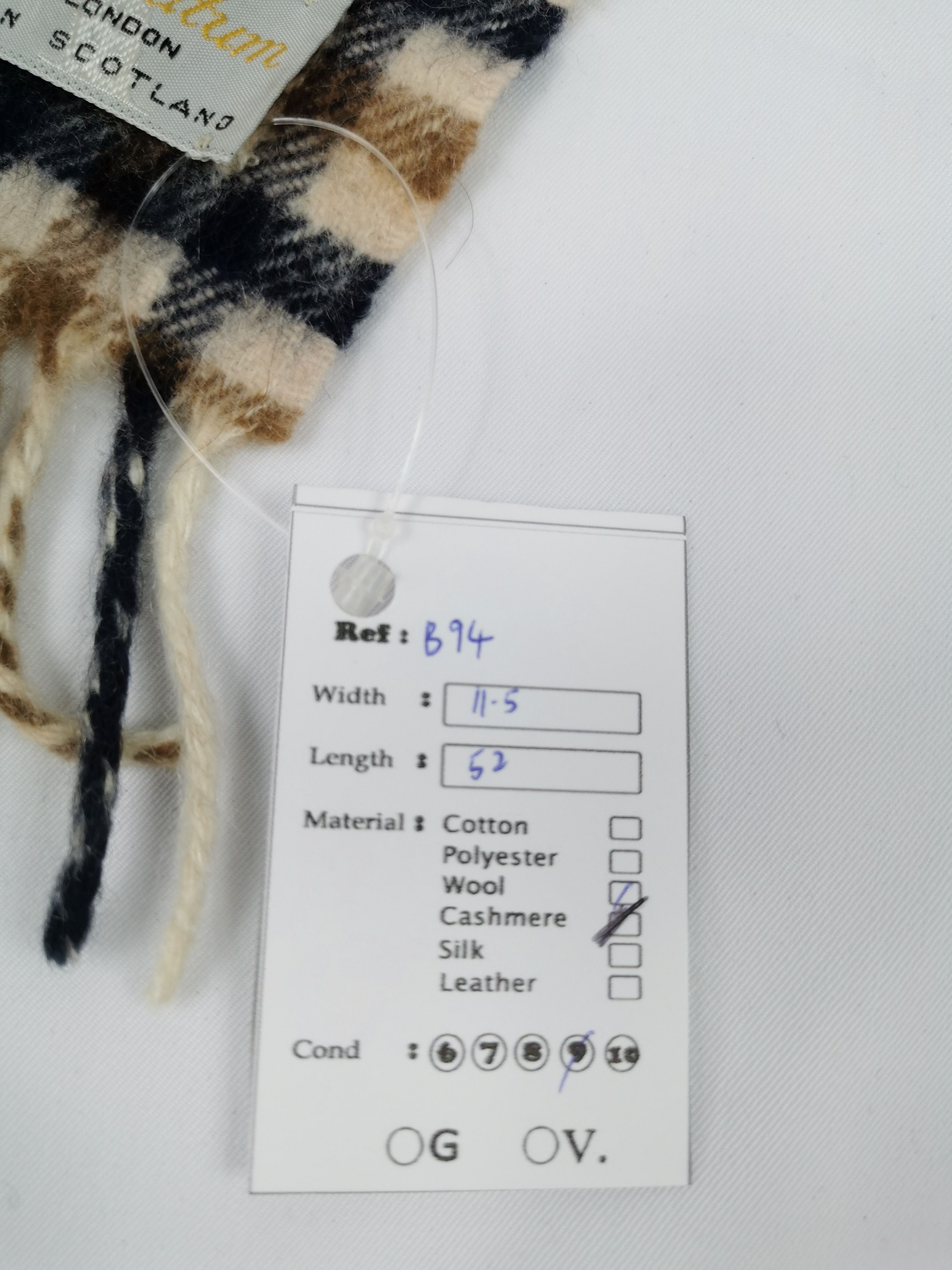 Aquascutum Aquascutum scarf muffler Size ONE SIZE - 4 Thumbnail