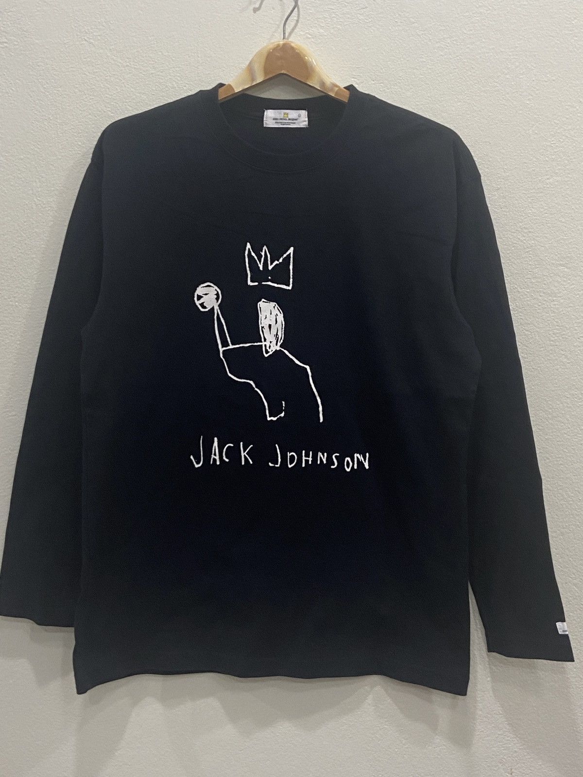 Jean-Michel-Basquiat Jack Johnson longsleeve TShirt
