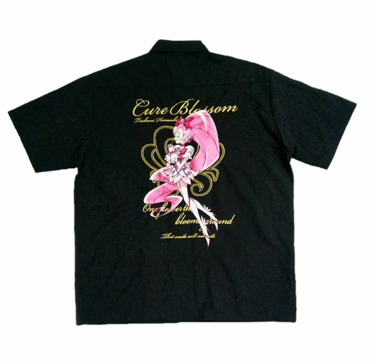Anime Japanese Anime COSPA CURE BLOSSOM embroidered WORKER shirt Size US M / EU 48-50 / 2 - 1 Thumbnail