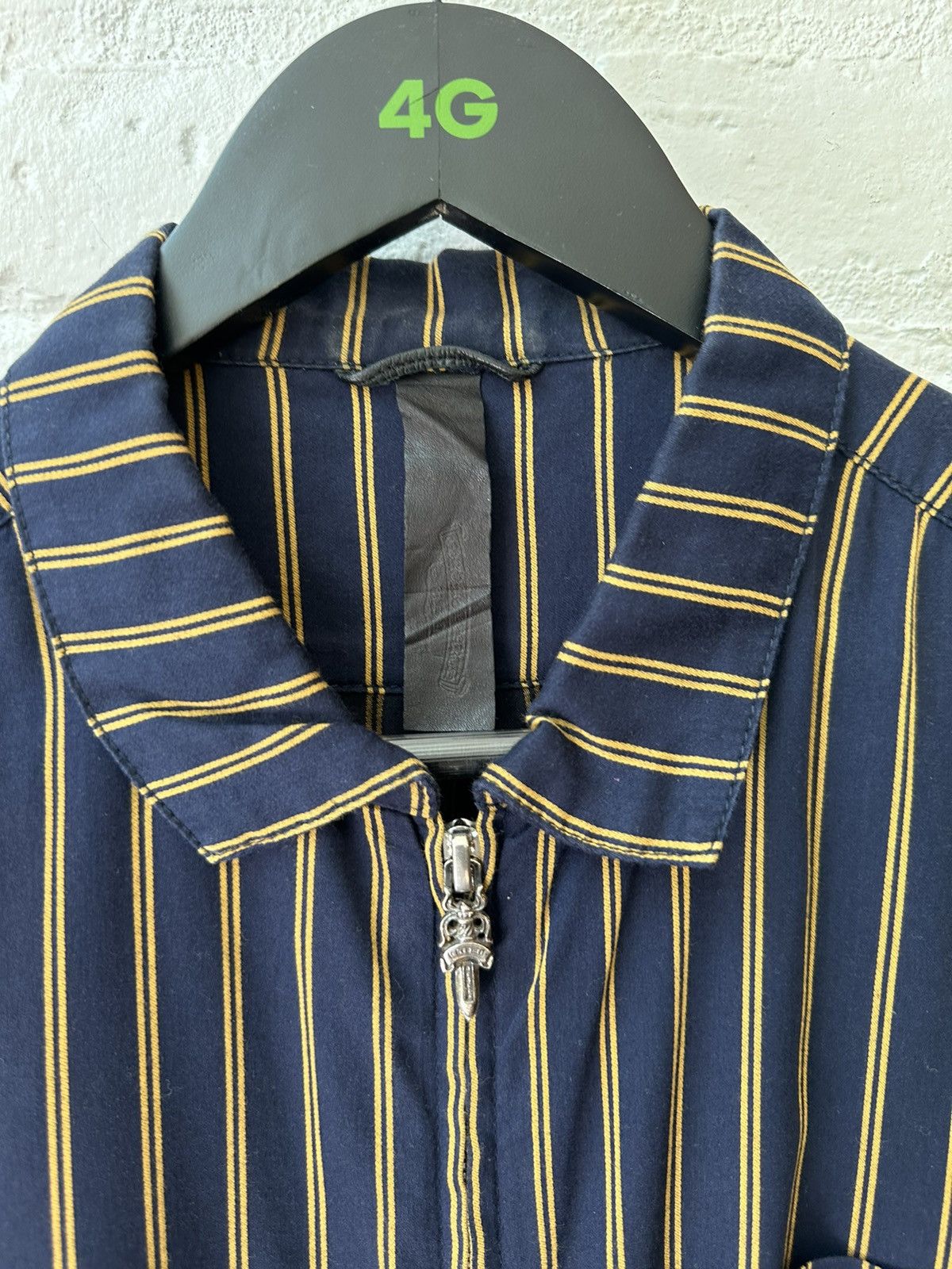 Chrome Hearts Chrome Hearts SILK Zip Up Summer Shirt 4Gseller Size US L / EU 52-54 / 3 - 2 Thumbnail