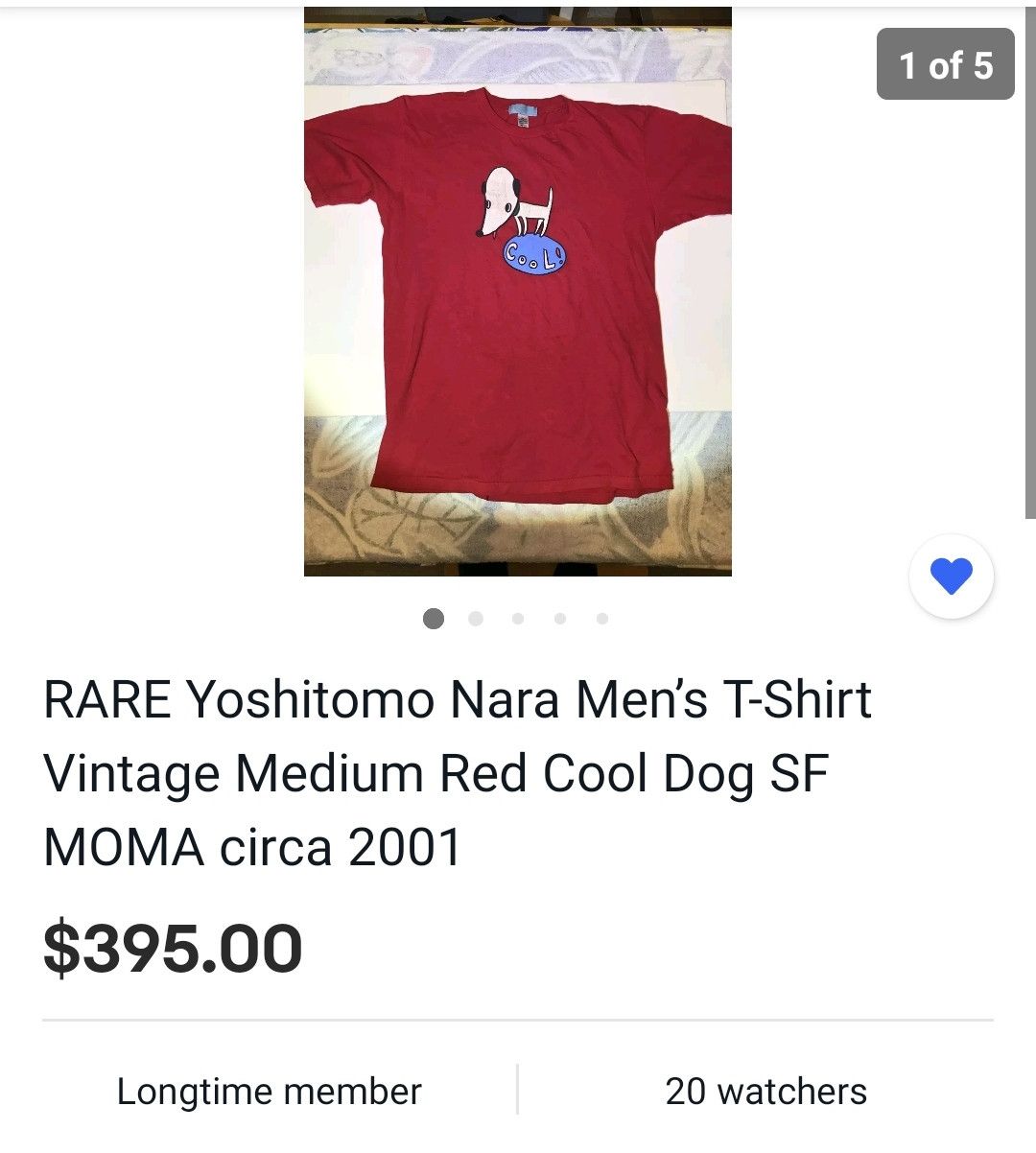 Japanese Brand Archive Yoshitomo Nara Pup King 2K GINGHAM Size US M / EU 48-50 / 2 - 10 Thumbnail