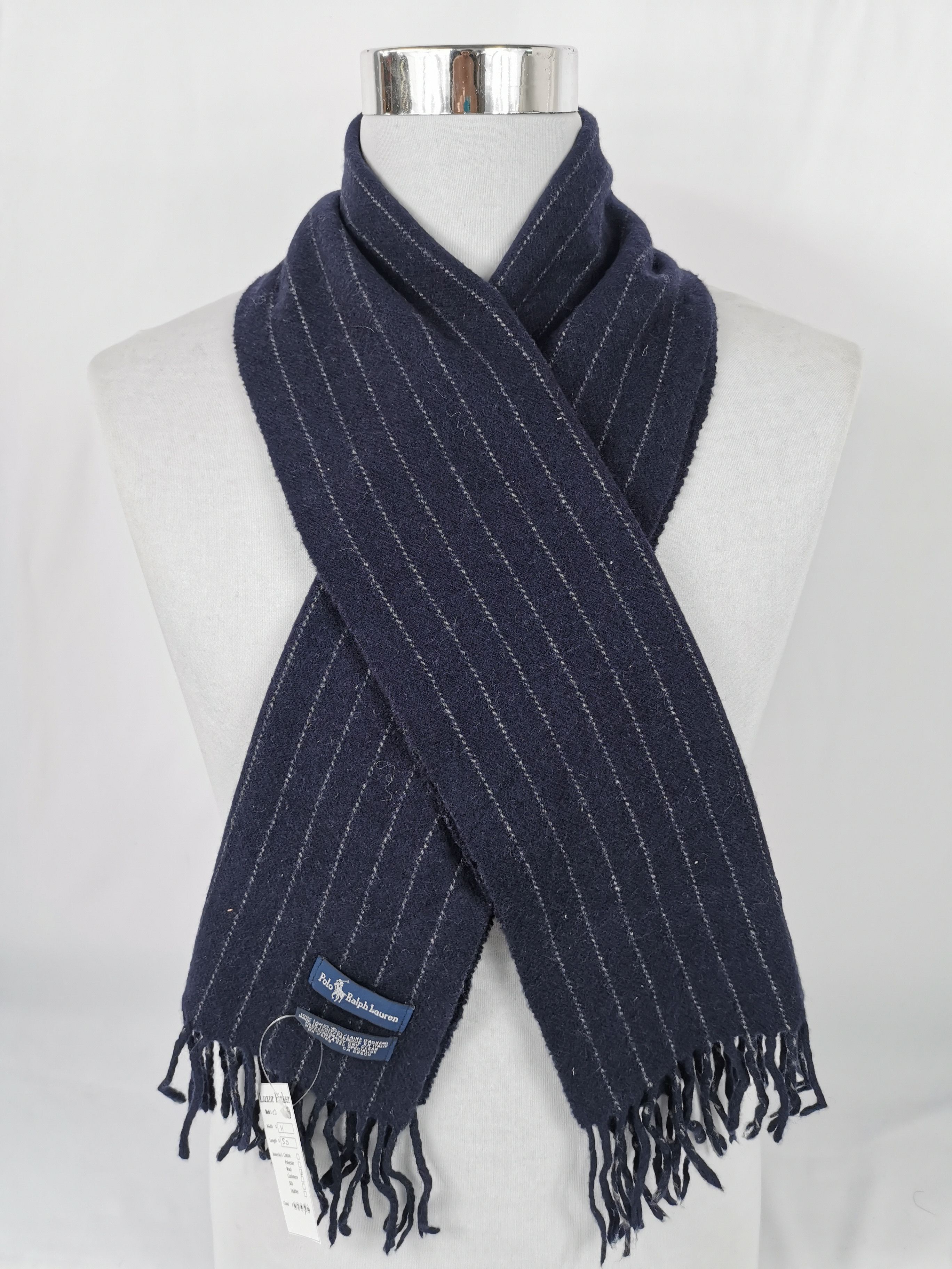 Vintage Polo ralph lauren scarf muffler Size ONE SIZE - 1 Thumbnail