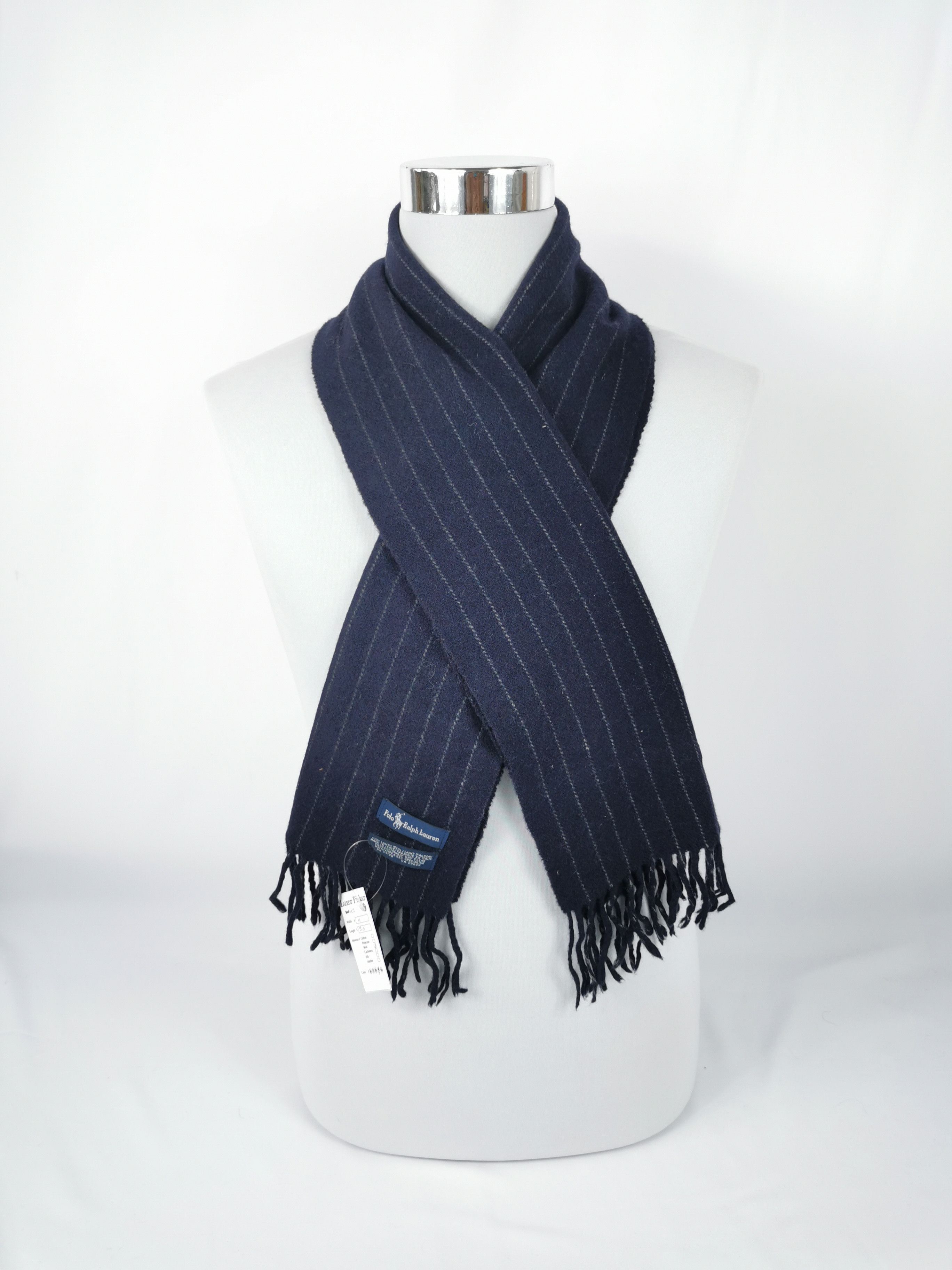Vintage Polo ralph lauren scarf muffler Size ONE SIZE - 7 Thumbnail