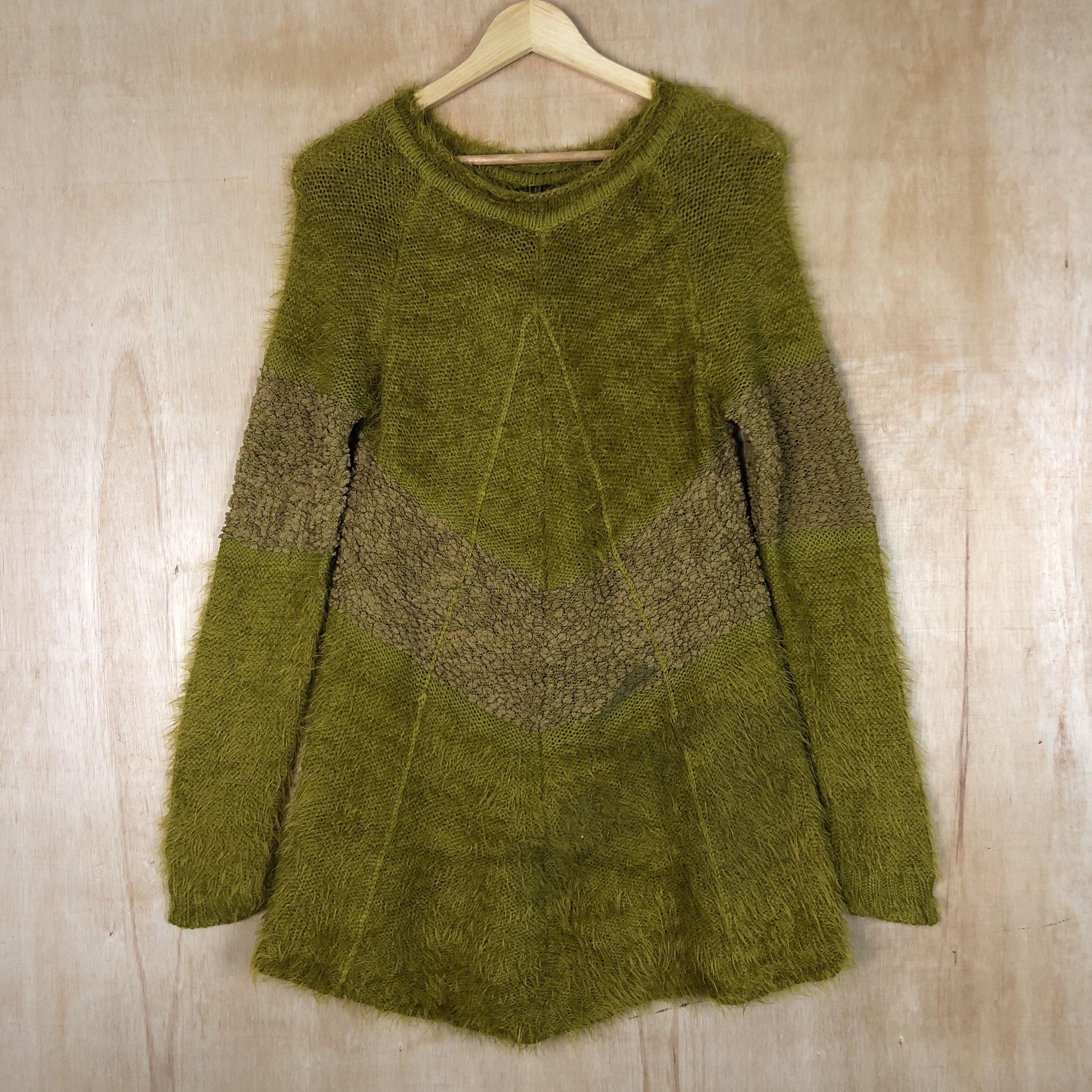 DLL Koibito Misaki long knitwear shag shaggy fur mohair#c026