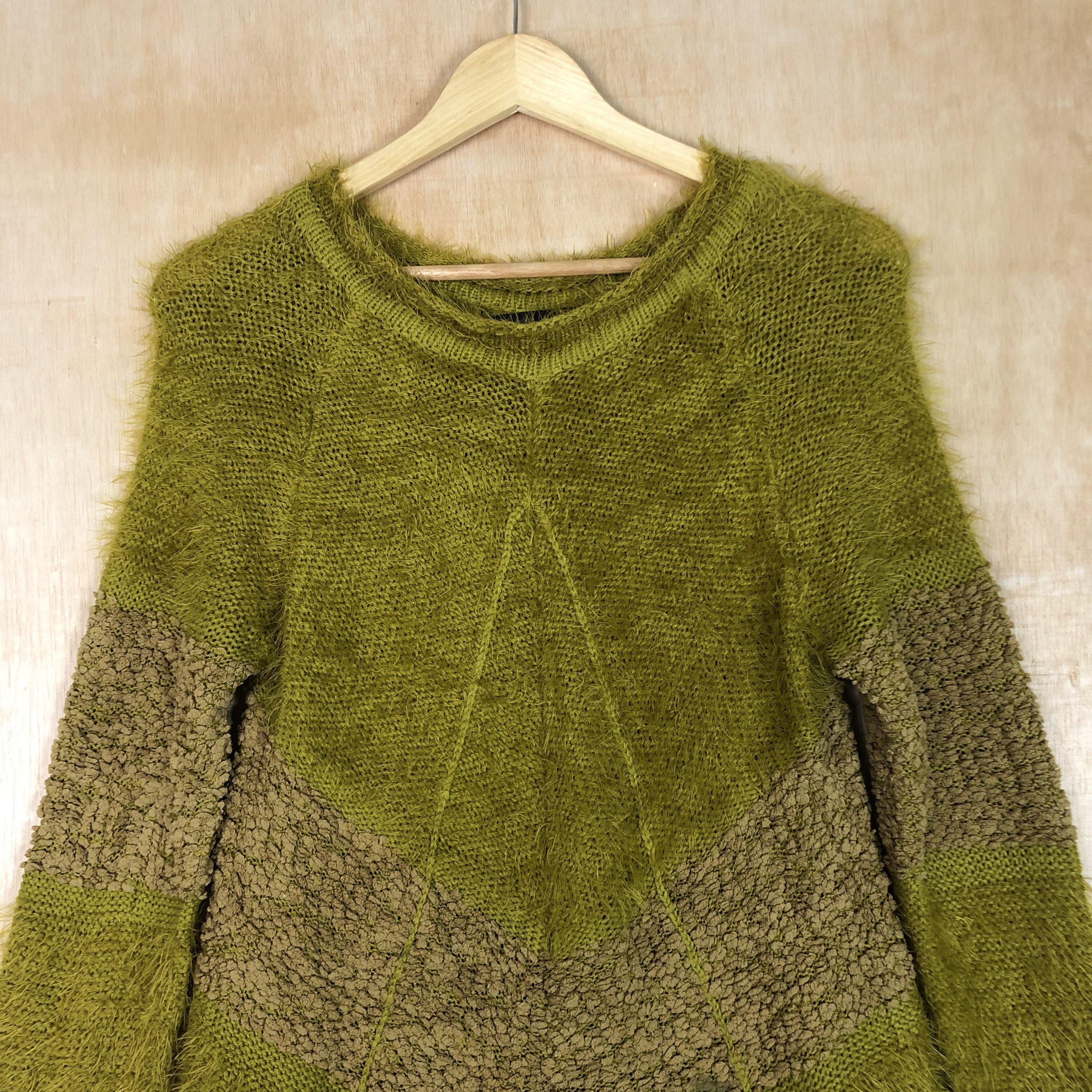 Japanese Brand DLL Koibito Misaki long knitwear shag shaggy fur mohair#c026 Size M / US 6-8 / IT 42-44 - 4 Thumbnail