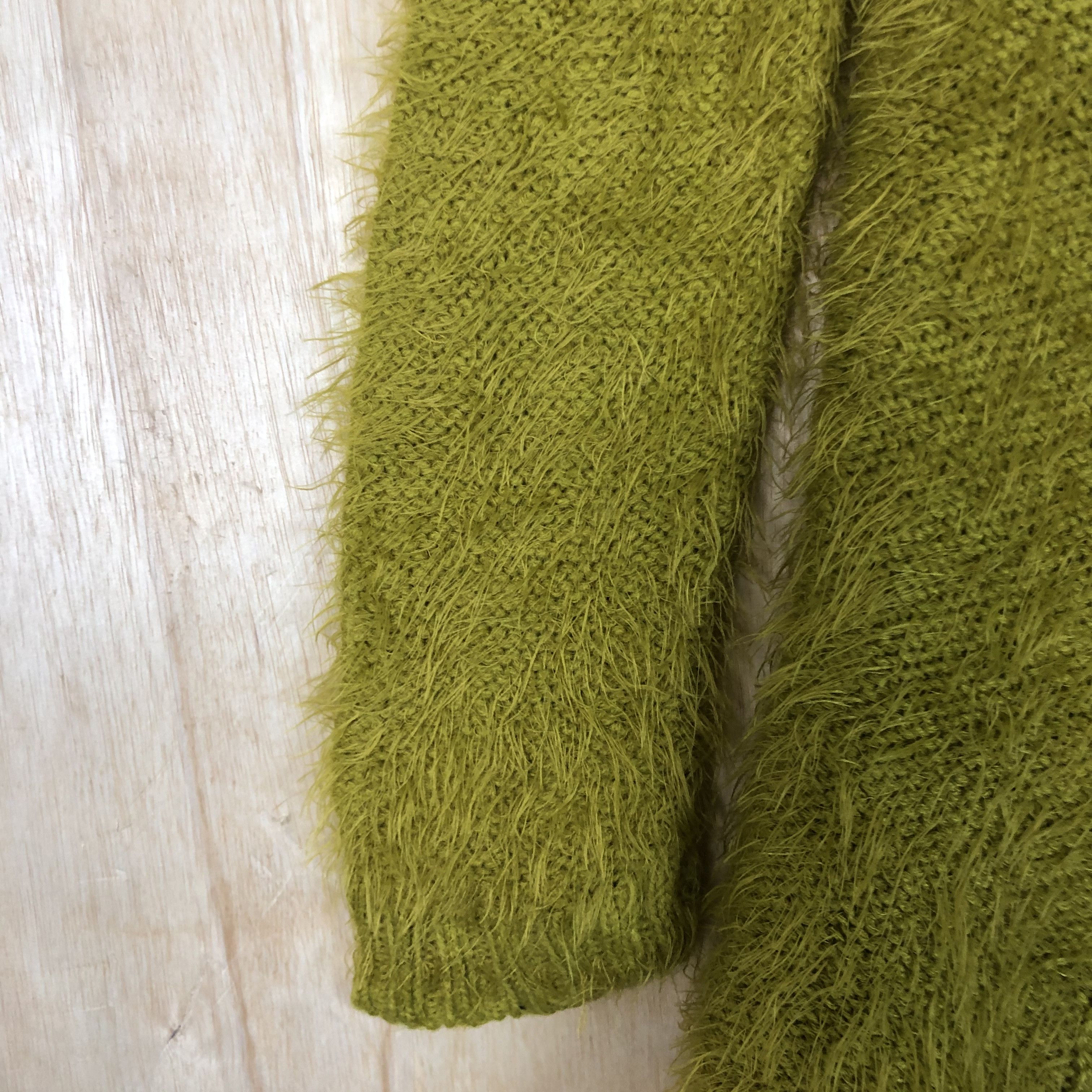 Japanese Brand DLL Koibito Misaki long knitwear shag shaggy fur mohair#c026 Size M / US 6-8 / IT 42-44 - 6 Thumbnail