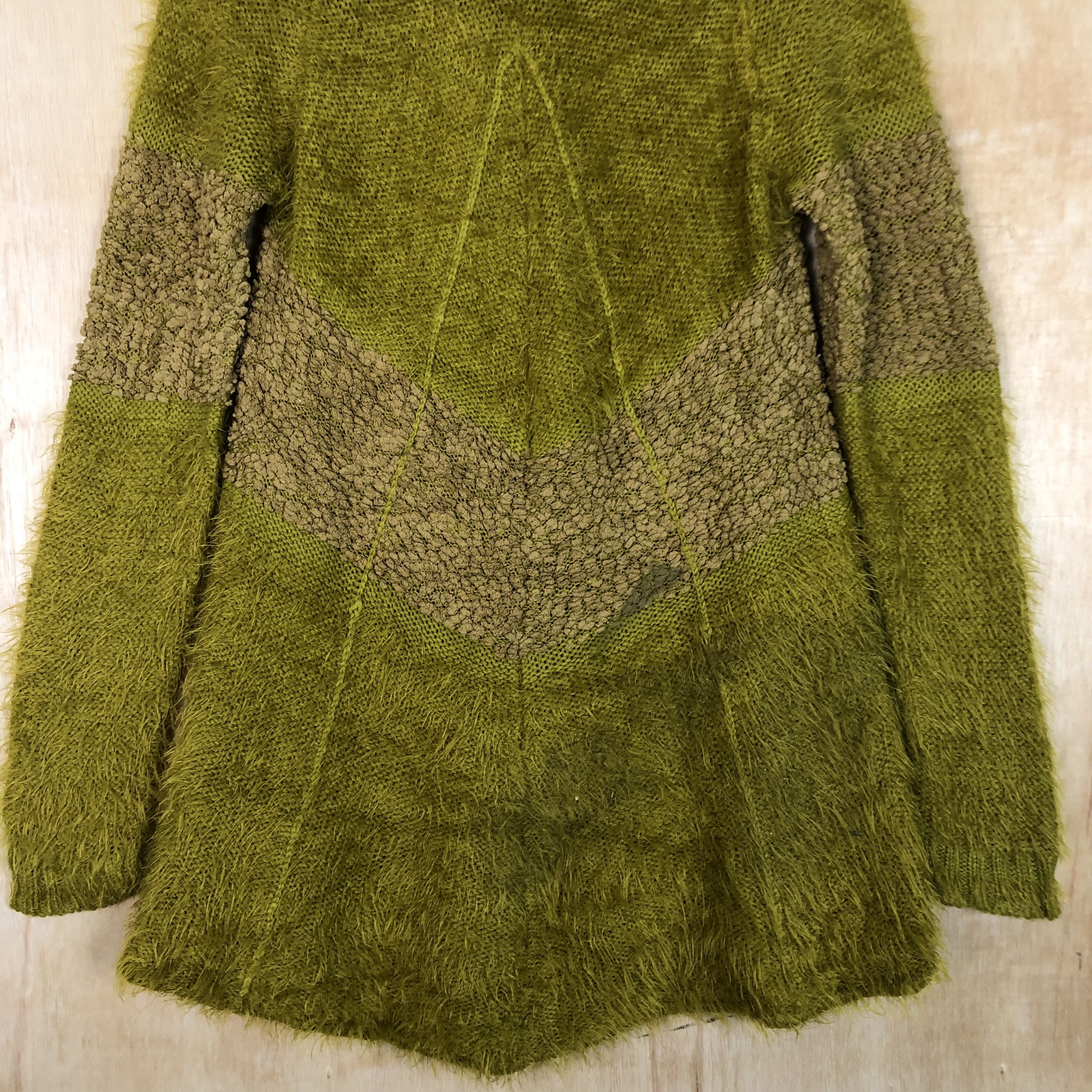 Japanese Brand DLL Koibito Misaki long knitwear shag shaggy fur mohair#c026 Size M / US 6-8 / IT 42-44 - 5 Thumbnail