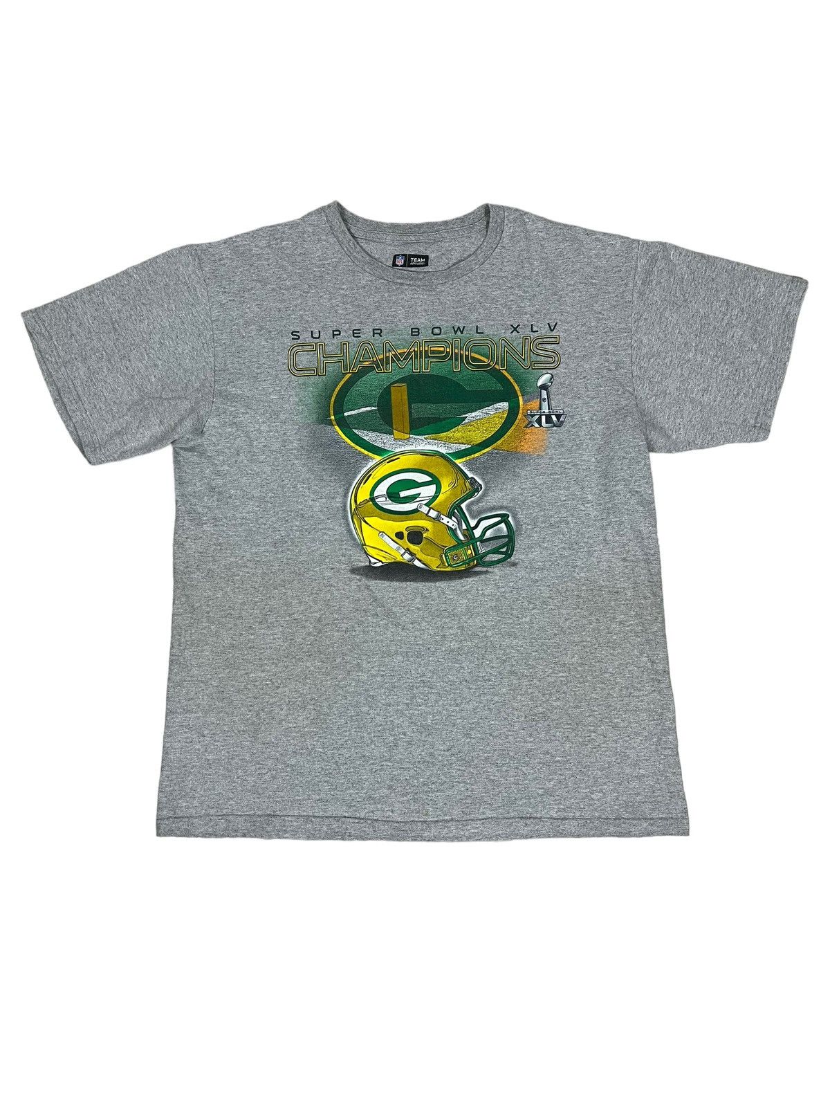 NFL × Vintage Vintage NFL Super Bowl XLV Champions T-Shirt Size US L / EU 52-54 / 3 - 1 Thumbnail