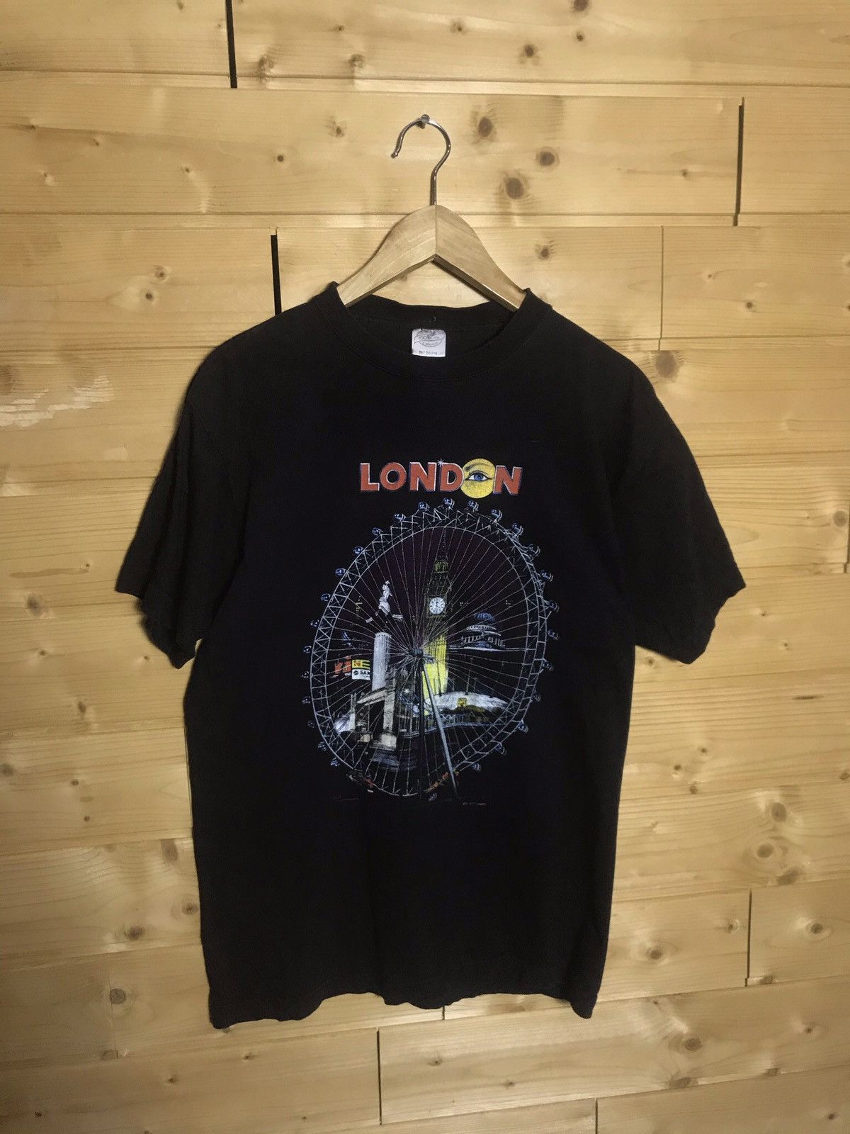 Vintage Vintage Zip It London graphic t-shirt Size US M / EU 48-50 / 2 - 2 Thumbnail