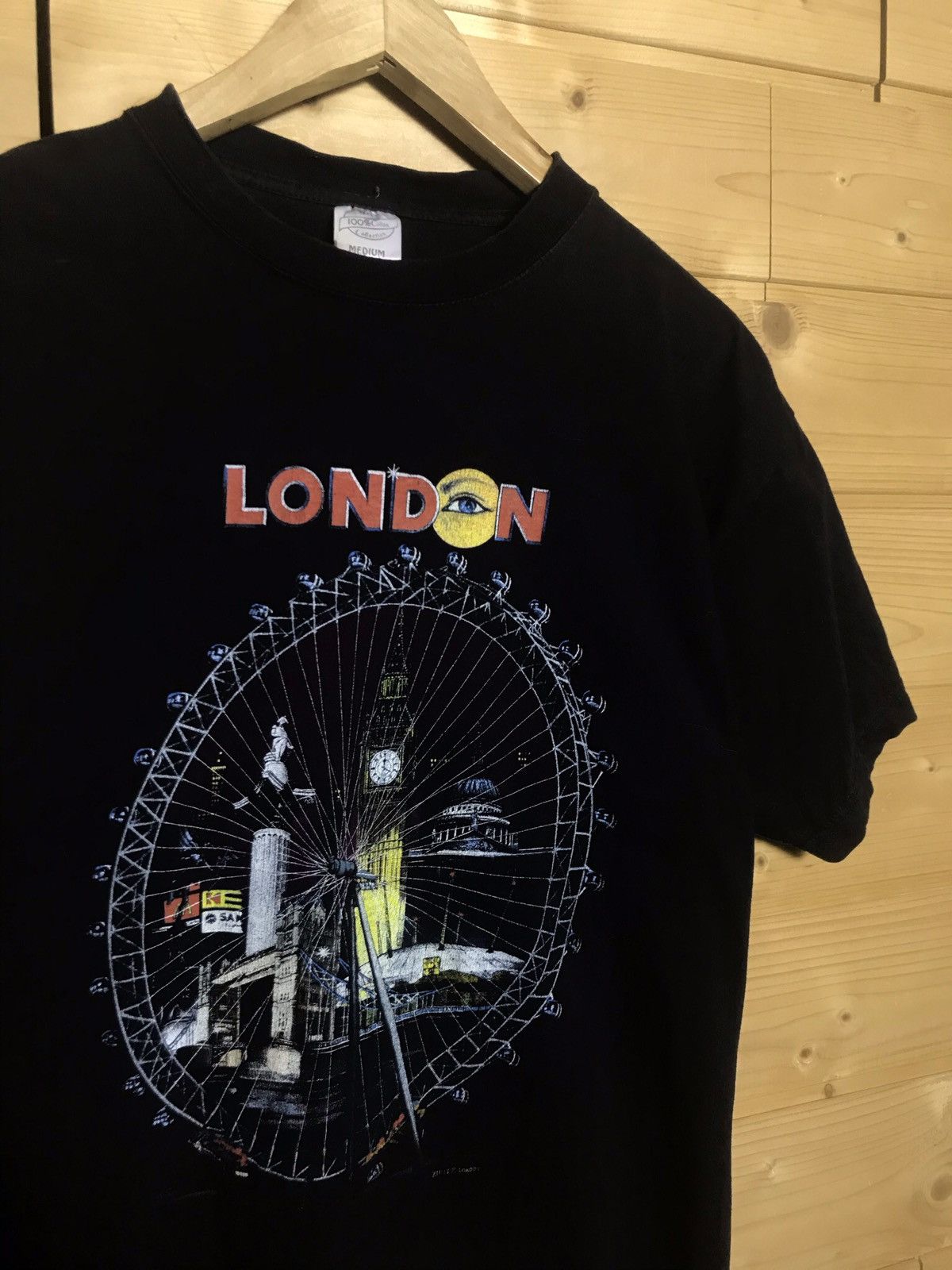 Vintage Vintage Zip It London graphic t-shirt Size US M / EU 48-50 / 2 - 1 Thumbnail