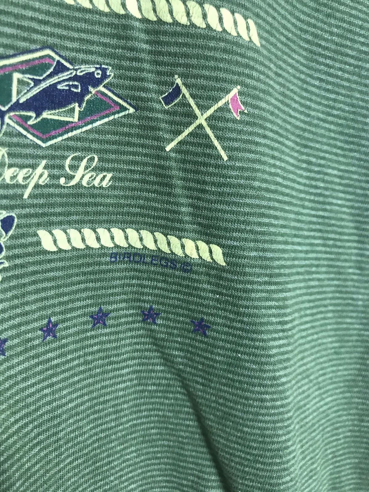 Vintage Vintage San Diego striped single stitch t-shirt Size US L / EU 52-54 / 3 - 6 Thumbnail