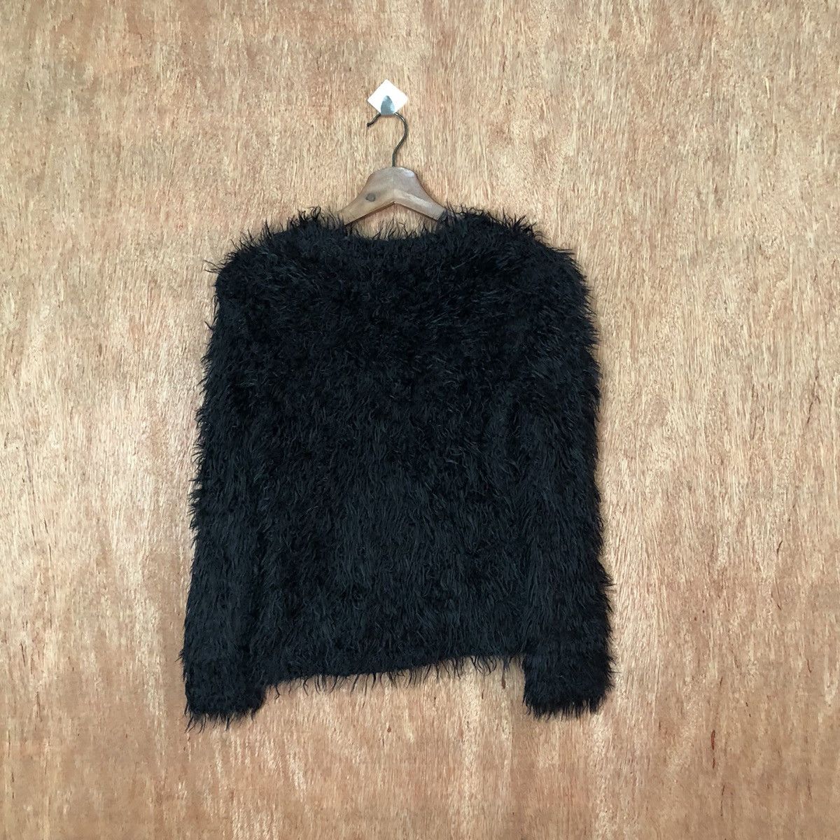 Homespun Knitwear Ginderale Shag Shaggy Fur Mohair Knitwear #6454 Size XS / US 0-2 / IT 36-38 - 6 Thumbnail