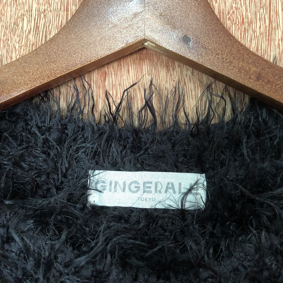 Homespun Knitwear Ginderale Shag Shaggy Fur Mohair Knitwear #6454 Size XS / US 0-2 / IT 36-38 - 4 Thumbnail
