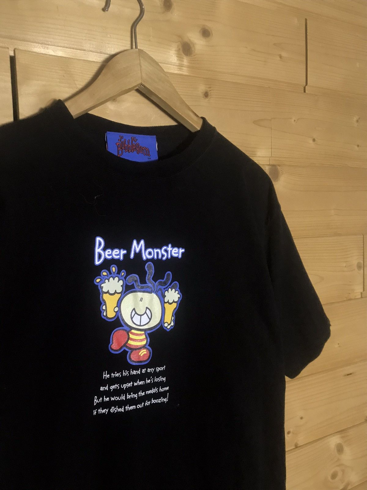 Cartoon Network 2001 Vintage Bubble Gum Beer Monster funny t-shirt Size US M / EU 48-50 / 2 - 1 Thumbnail