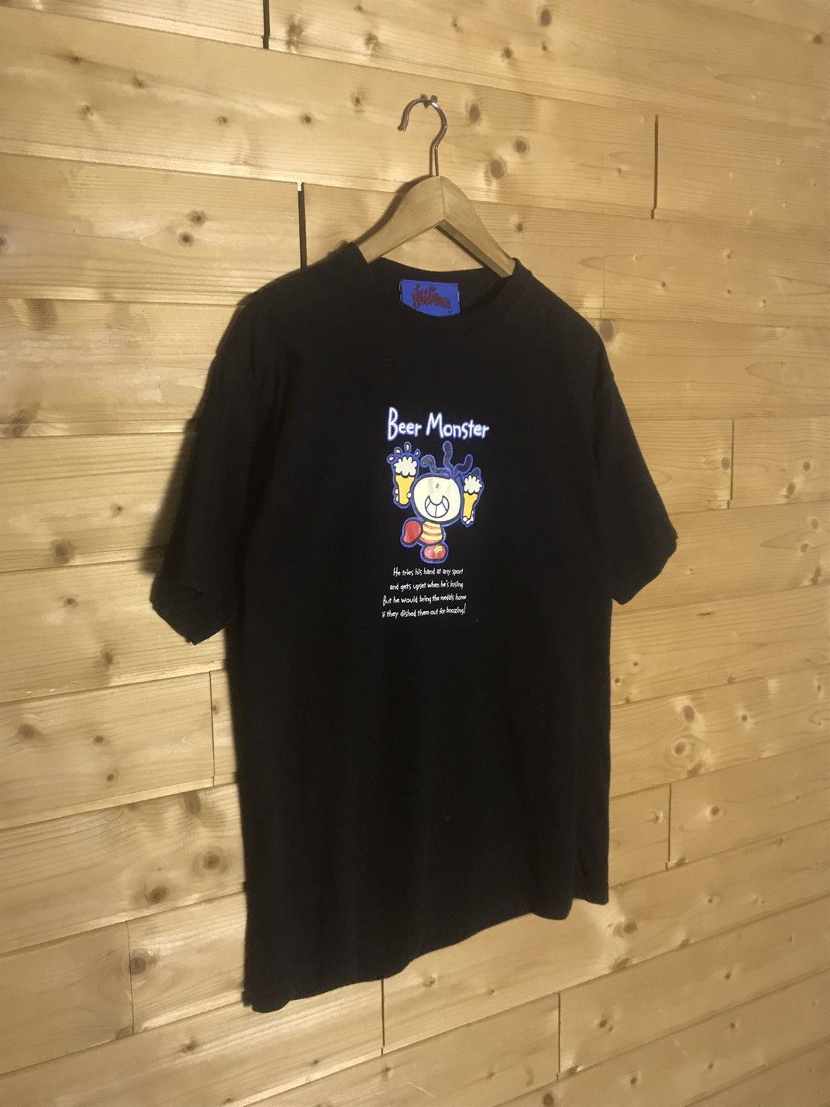 Cartoon Network 2001 Vintage Bubble Gum Beer Monster funny t-shirt Size US M / EU 48-50 / 2 - 2 Thumbnail