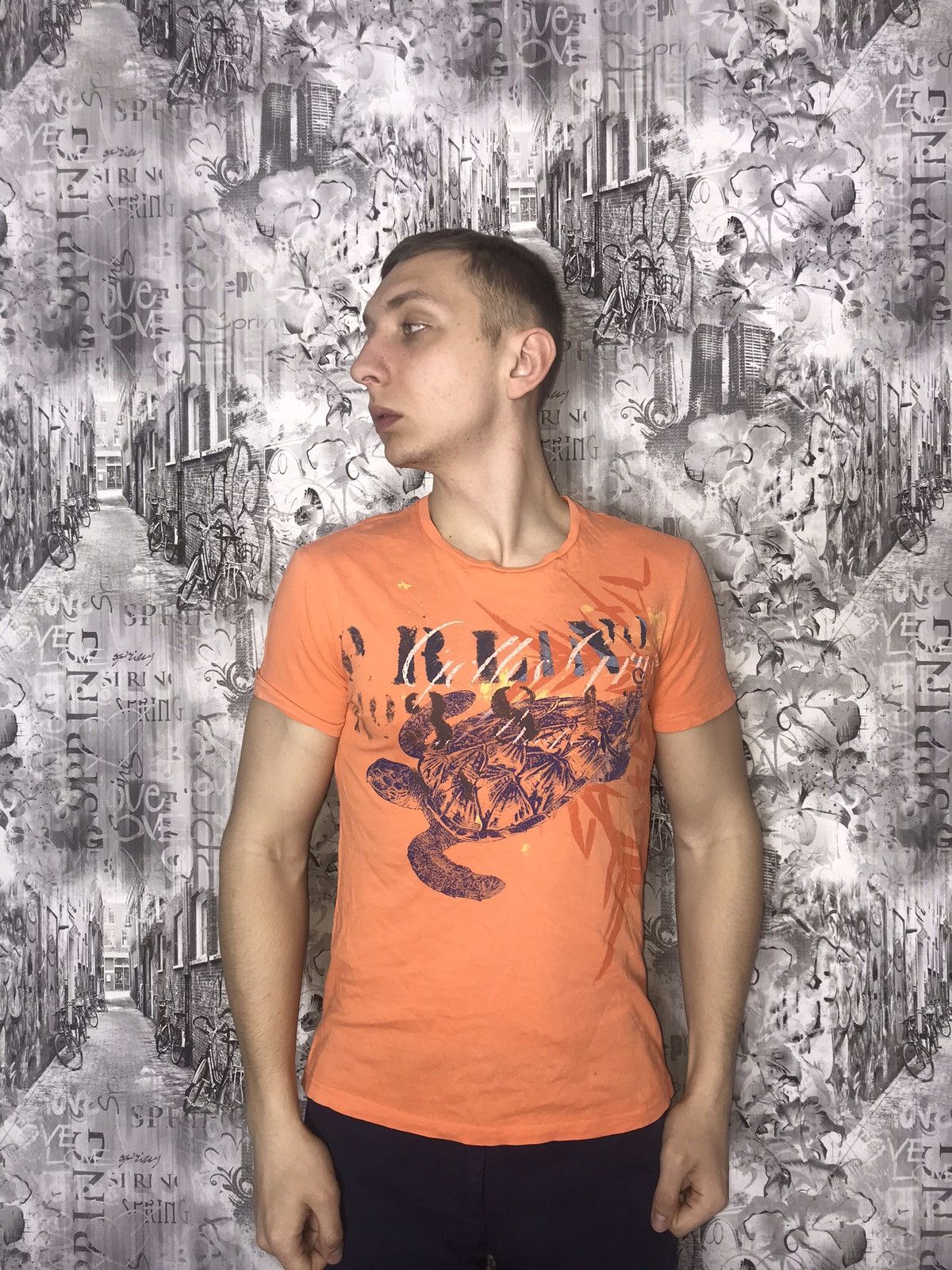 Vintage Rare vintage Polo Ralph Lauren graphics t-shirt Size US M / EU 48-50 / 2 - 1 Thumbnail