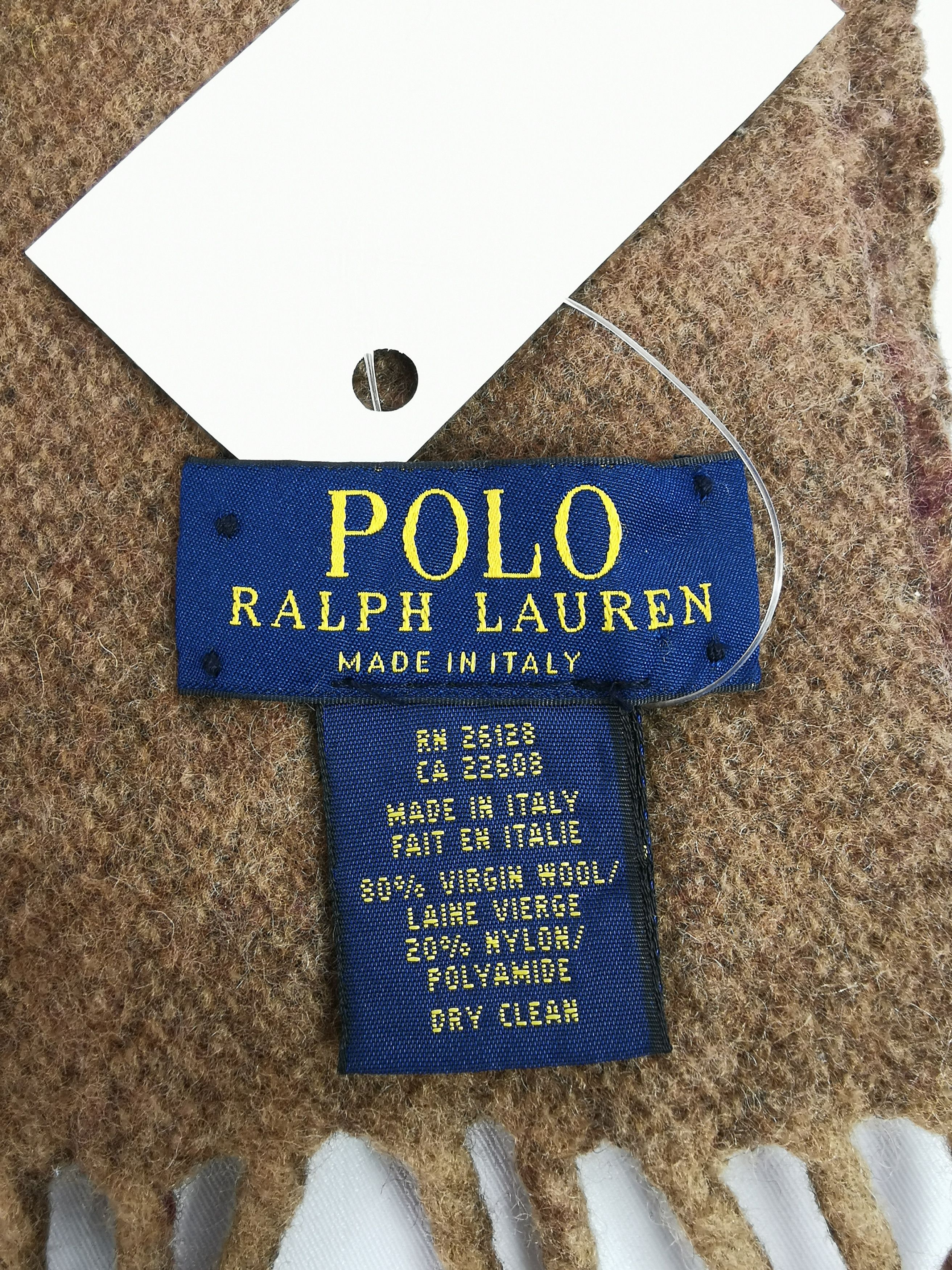 Vintage Polo ralph lauren scarf muffler Size ONE SIZE - 4 Thumbnail